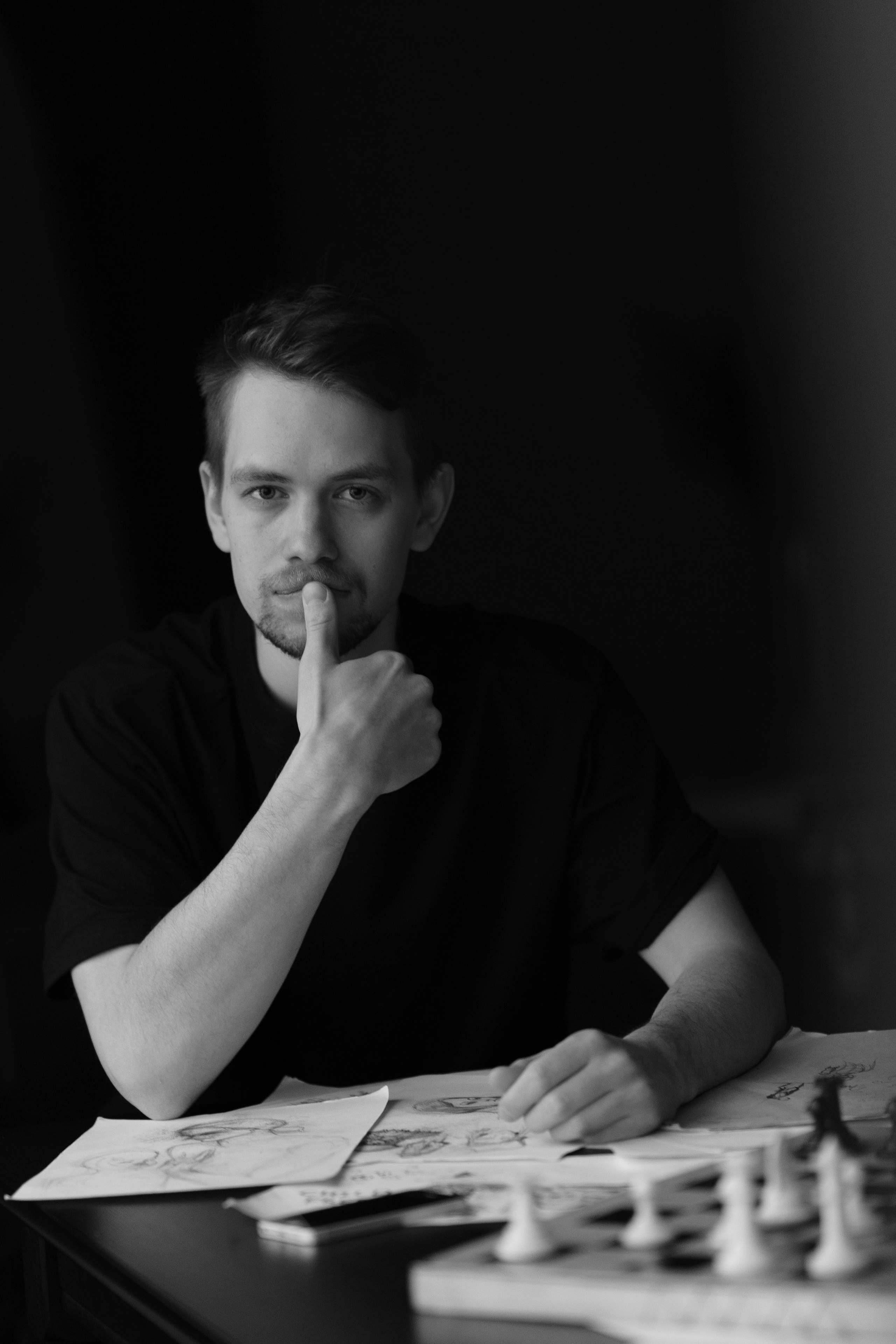 мужской портрет