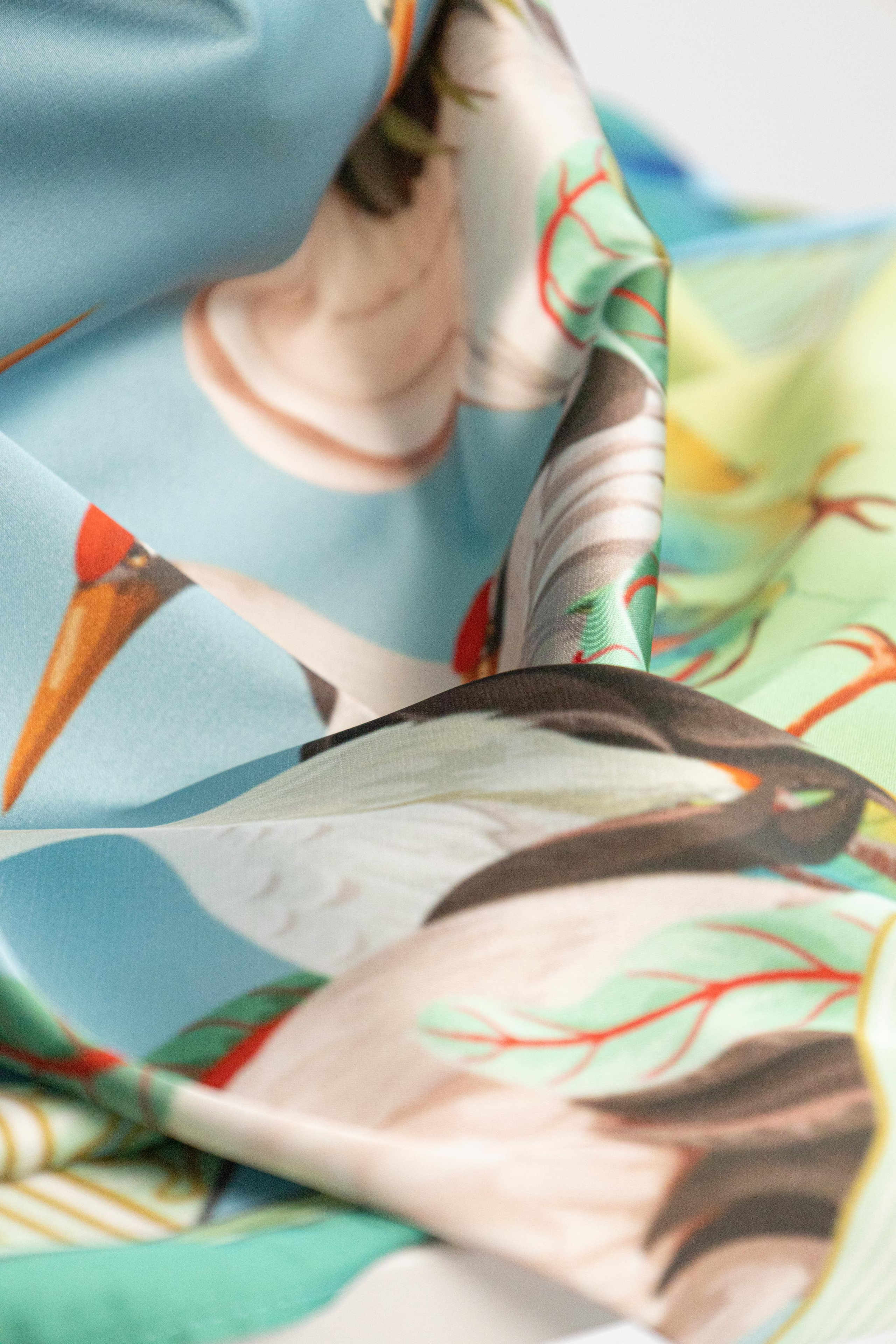 Шелковые платки для WB. Фотограф Ирина Колесникова