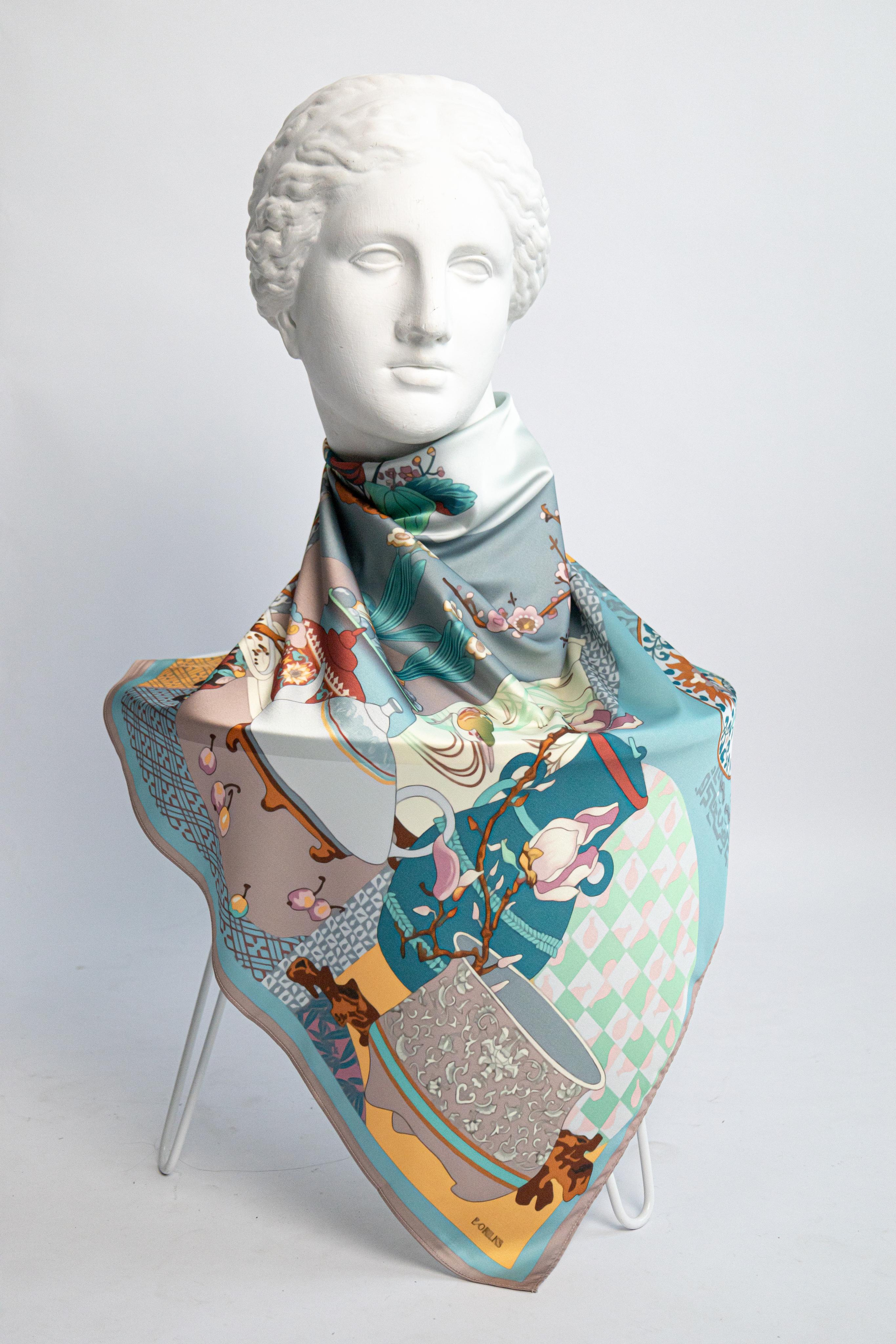 Шелковые платки для WB. Фотограф Ирина Колесникова