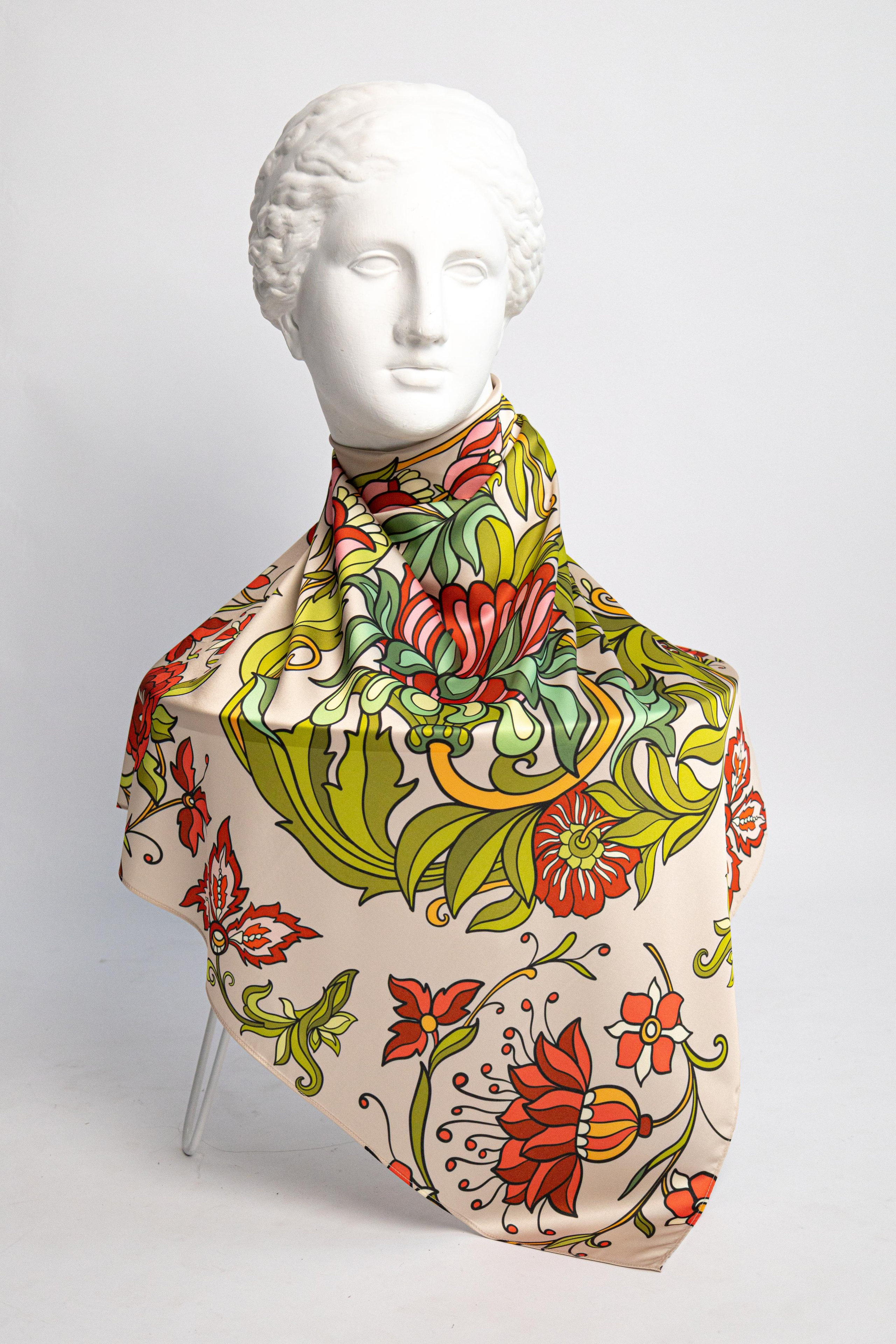 Шелковые платки для WB. Фотограф Ирина Колесникова