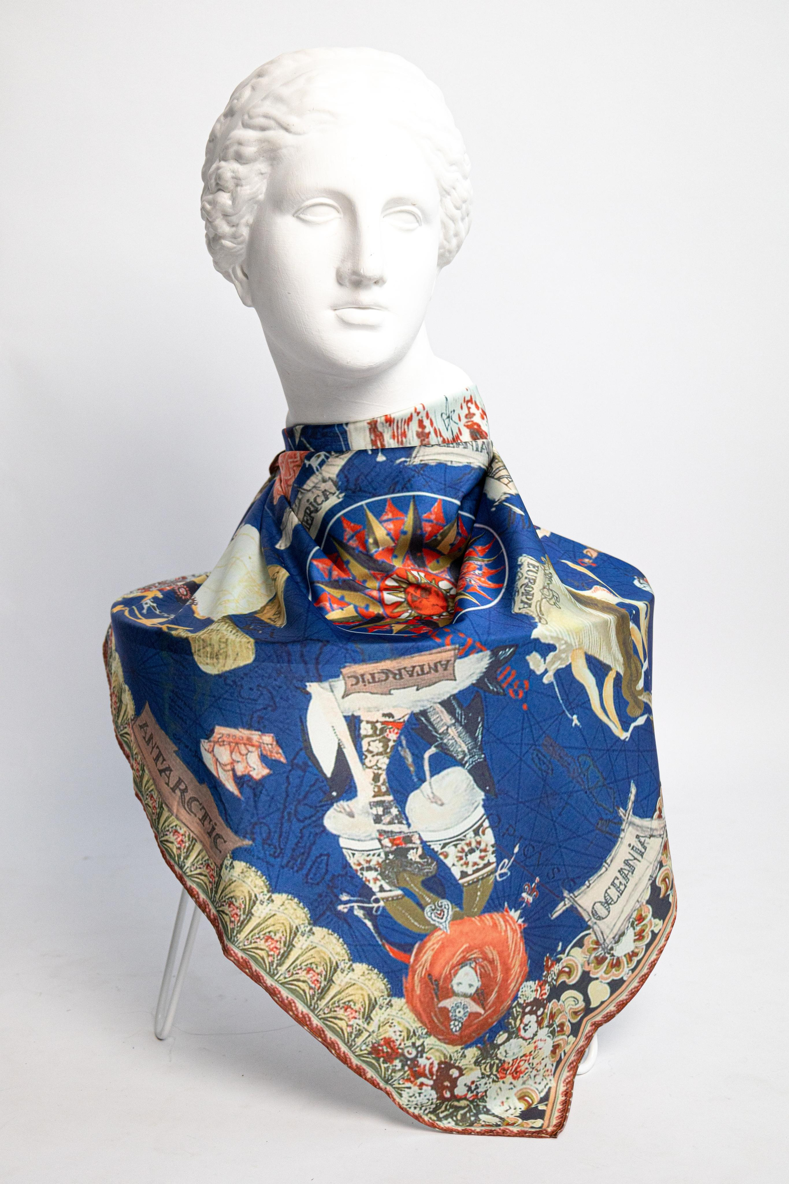 Шелковые платки для WB. Фотограф Ирина Колесникова