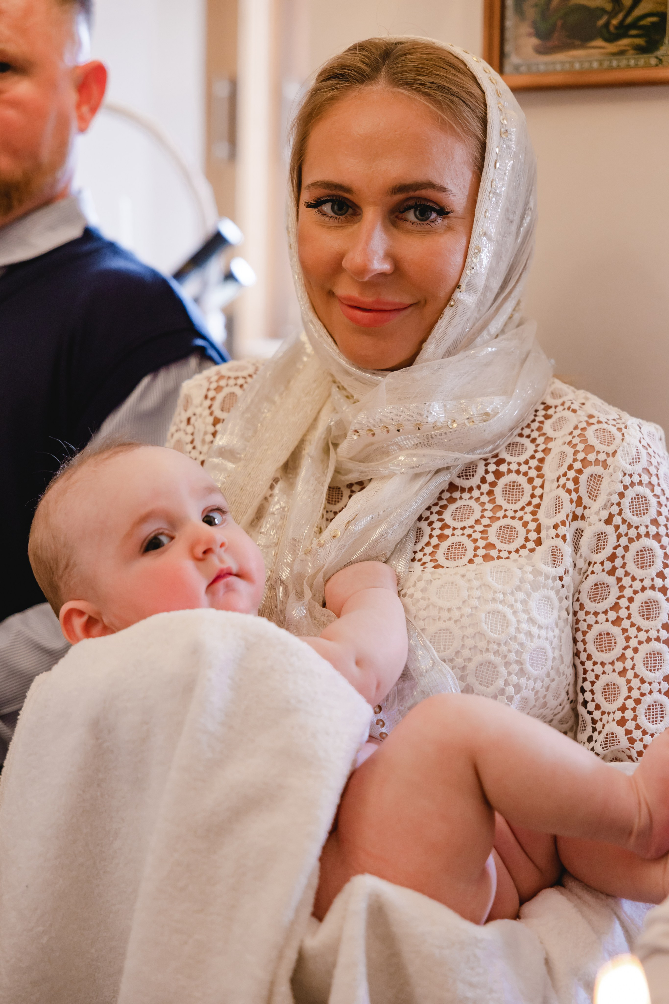 Таинство Крещения. Сайт с красивыми фотографиями и людьми