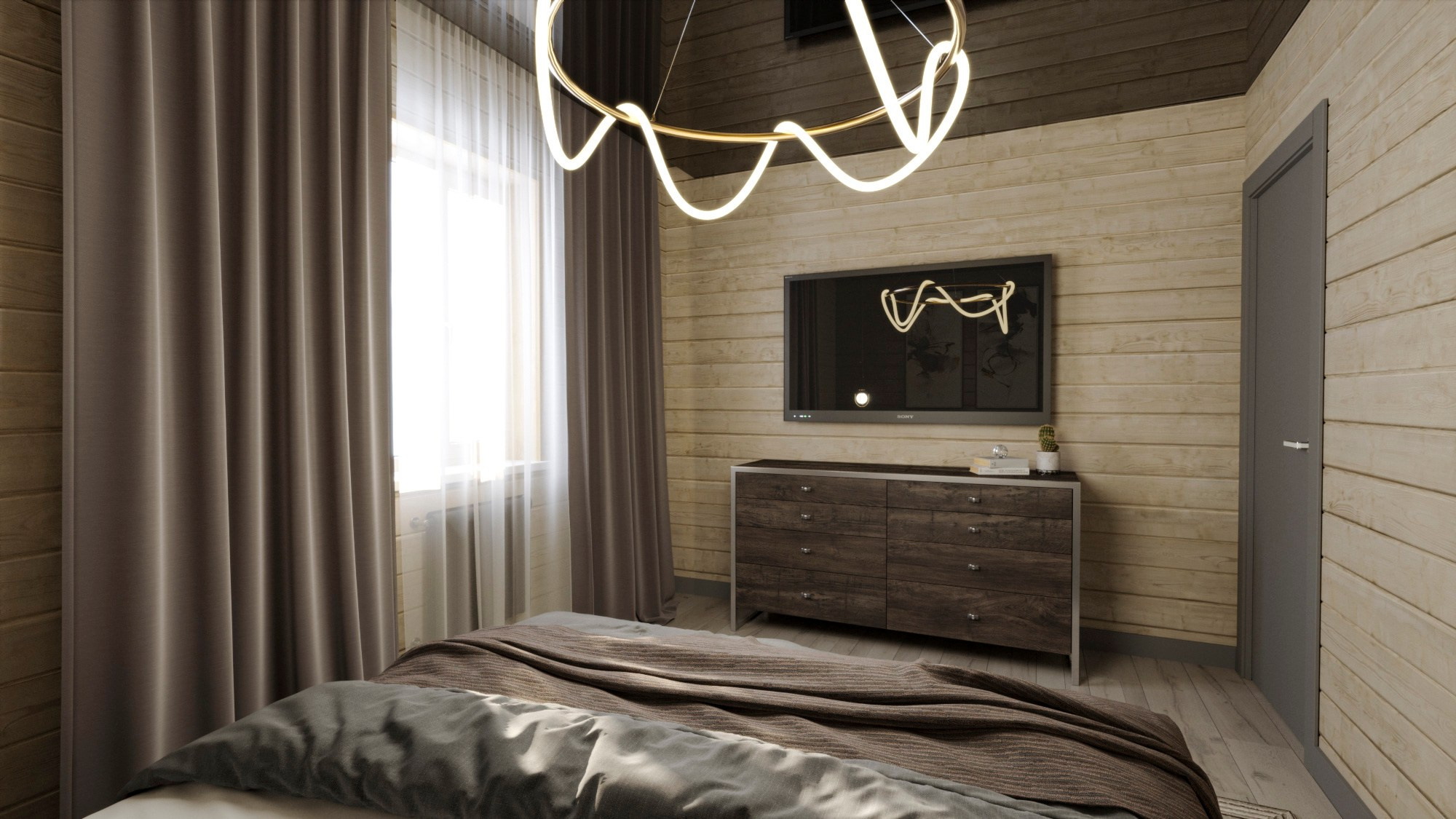 Дом 132 м² с мансардой. Дизайн для каждого