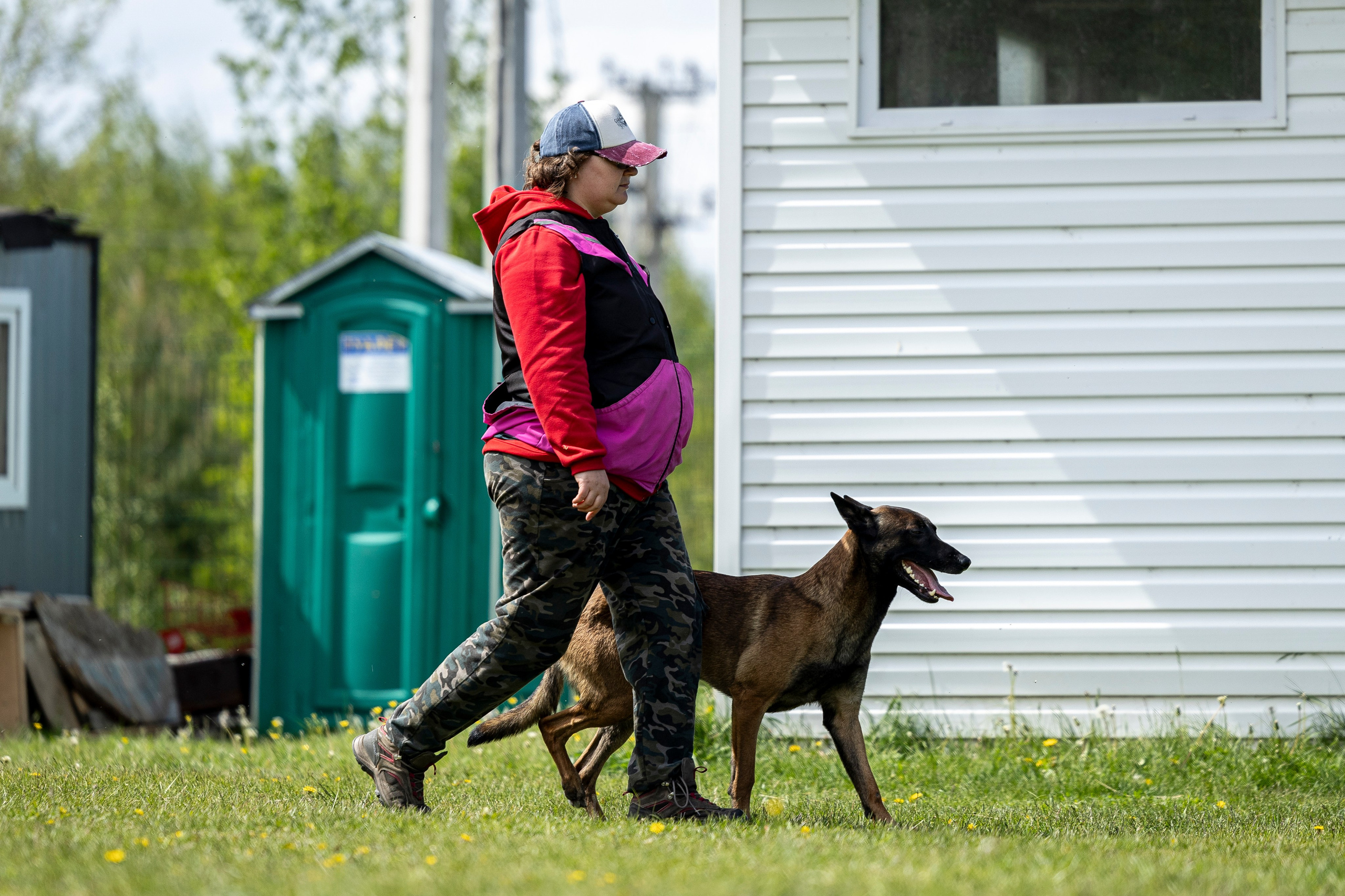 Испытания по мондьорингу в Нижнем Новгороде. Фотограф-анималист Анна Маринич