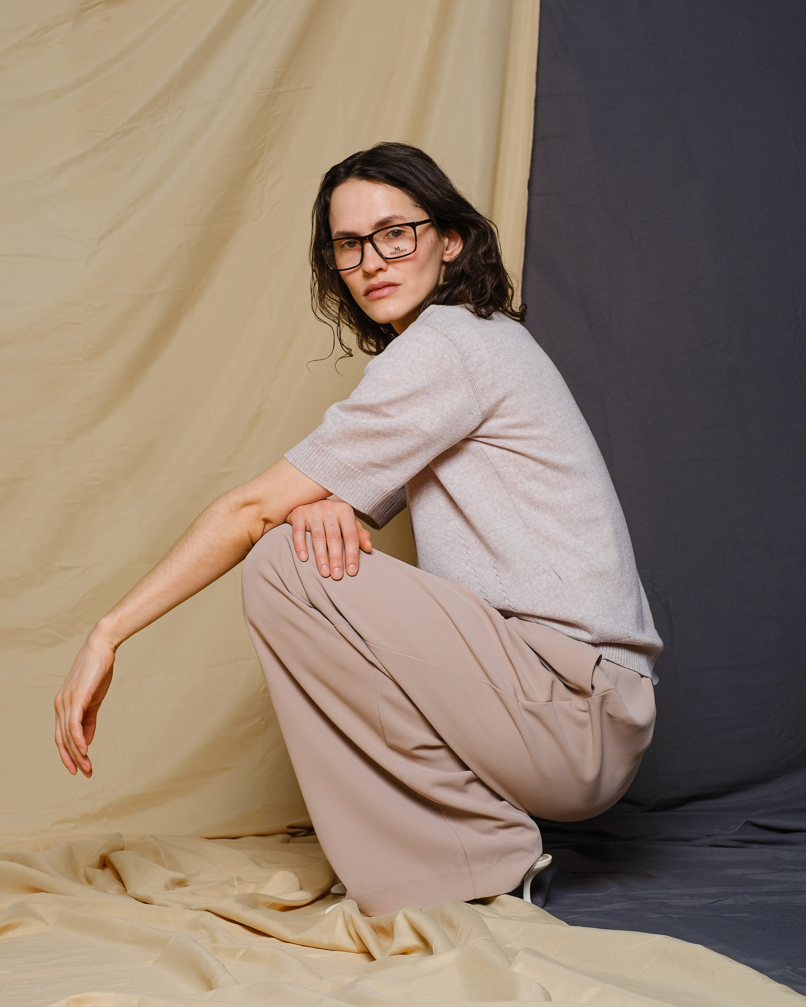 Премиальный трикотаж. Лукбук. Визажист для брендов, Фэшн продюсер Олеся Глушкова