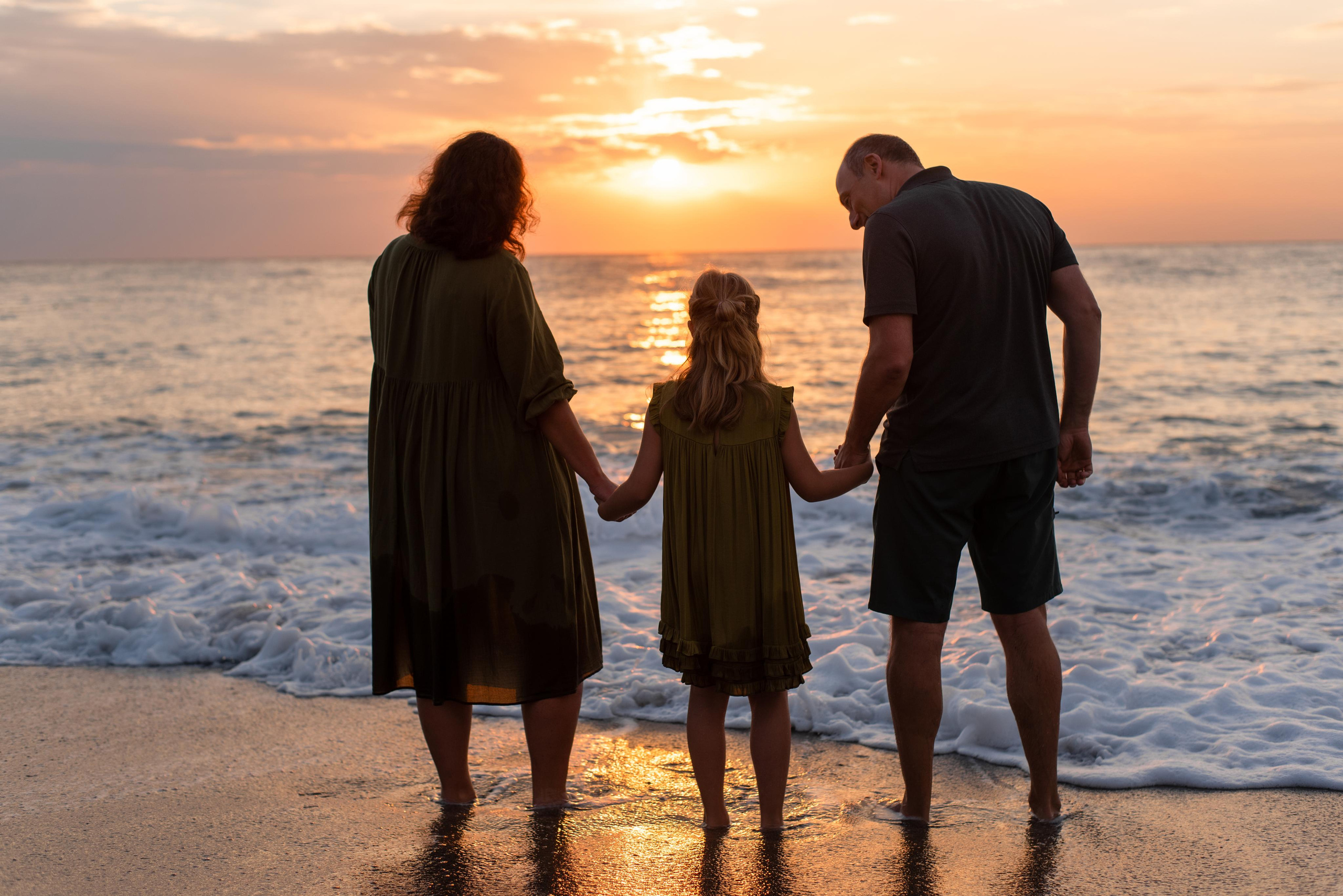 Встречая рассвет. Семейный и детский фотограф в Москве и Подмосковье Ксения Черникова