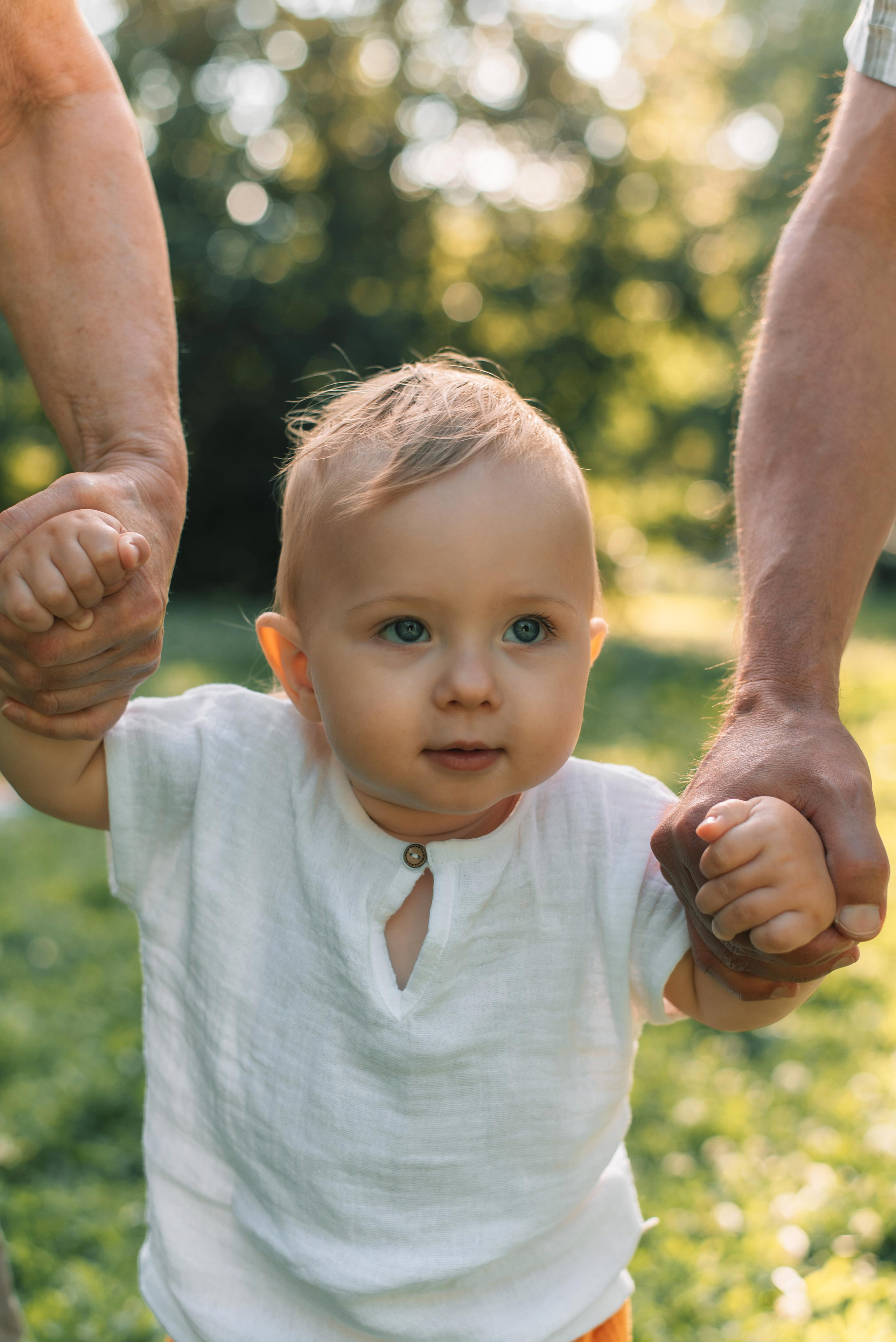 Годик в парке. Семейный и детский фотограф в Москве и Подмосковье Ксения Черникова