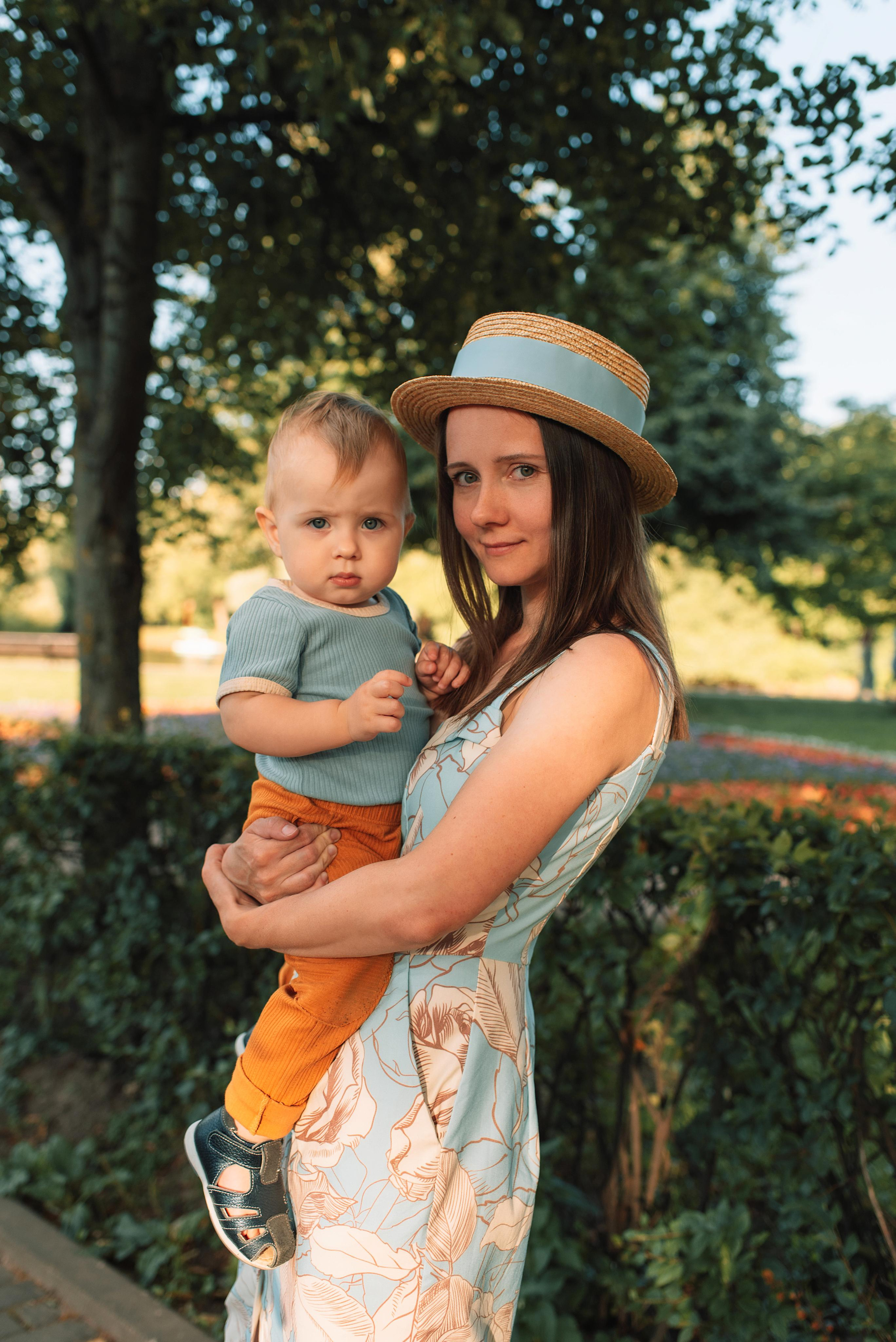 Годик в парке. Семейный и детский фотограф в Москве и Подмосковье Ксения Черникова