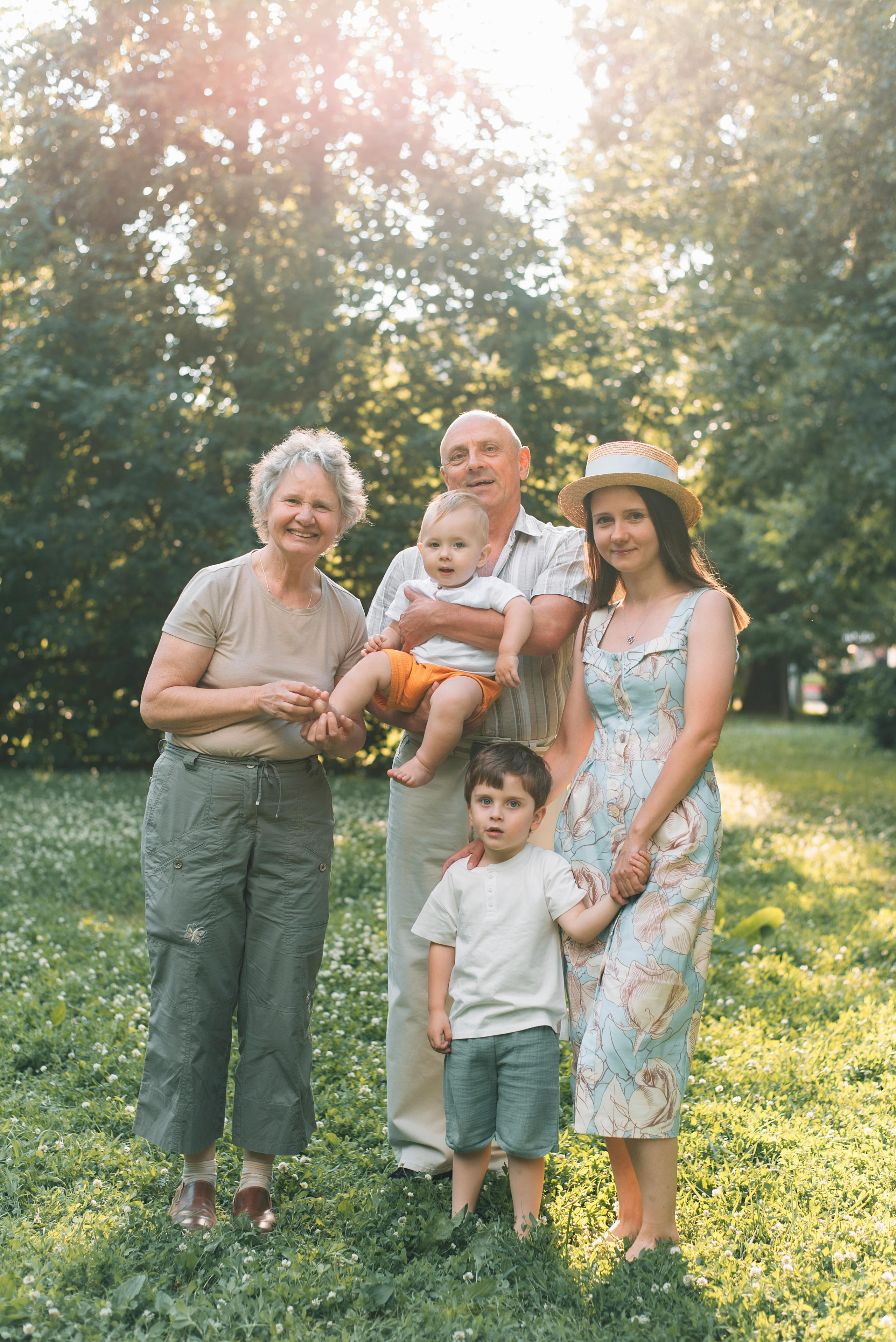 Годик в парке. Семейный и детский фотограф в Москве и Подмосковье Ксения Черникова