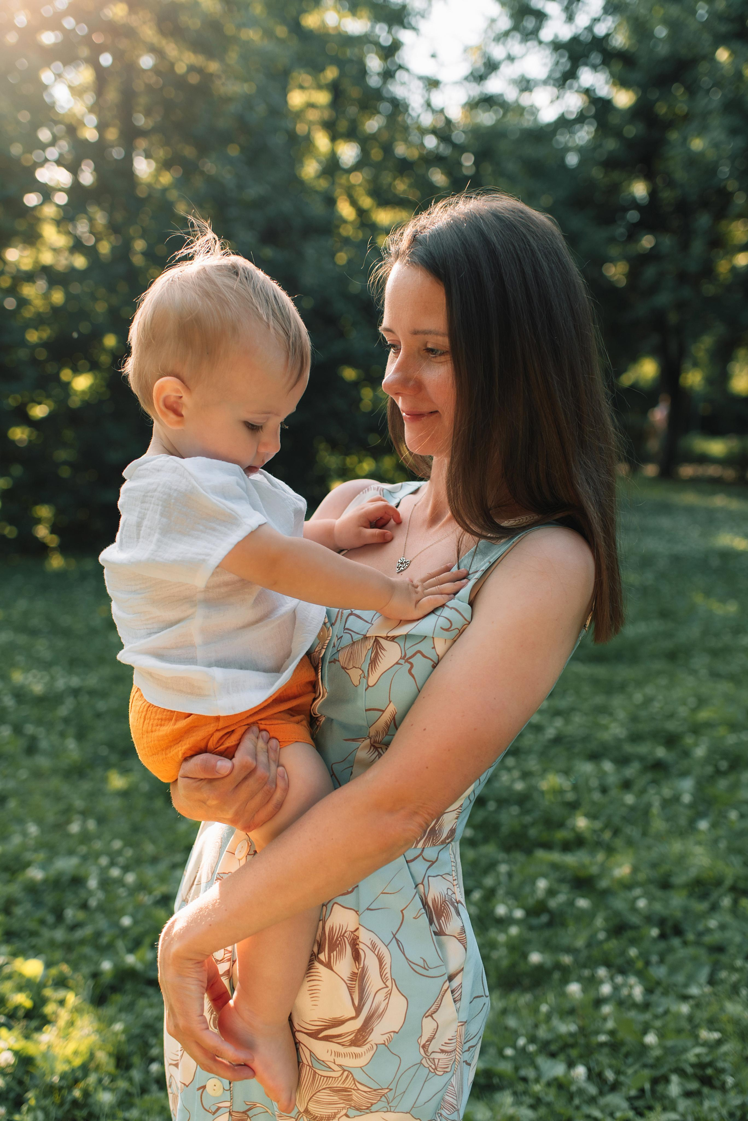 Годик в парке. Семейный и детский фотограф в Москве и Подмосковье Ксения Черникова