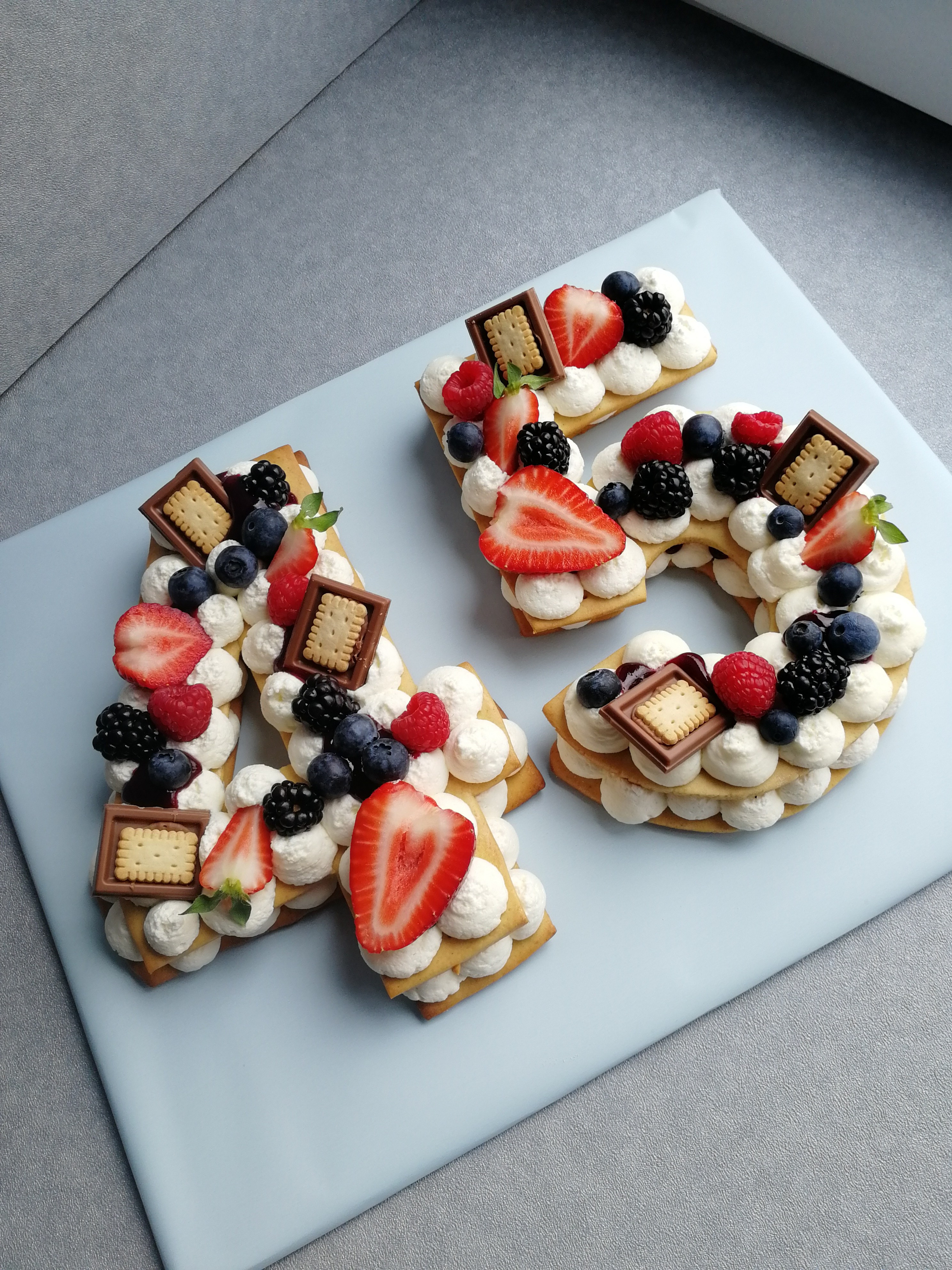 Торт-цифра. Кондитерская. Торты и десерты на заказ в Москве и области, город Химки