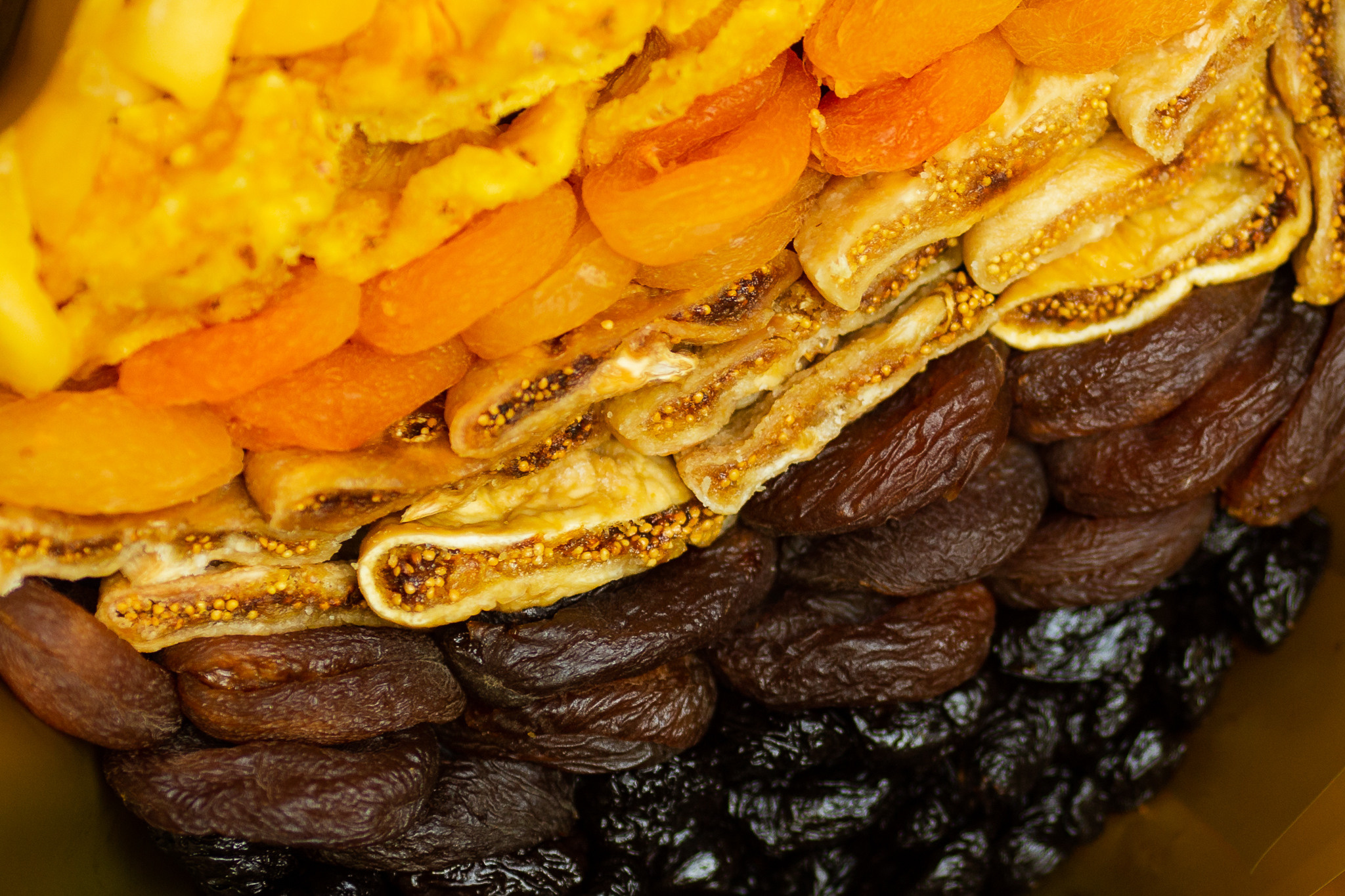 сухофрукты в букете 