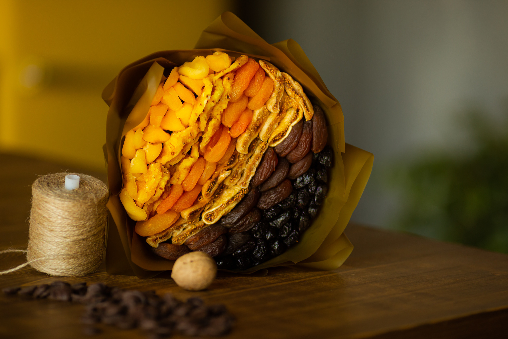 букет из сухофруктов 