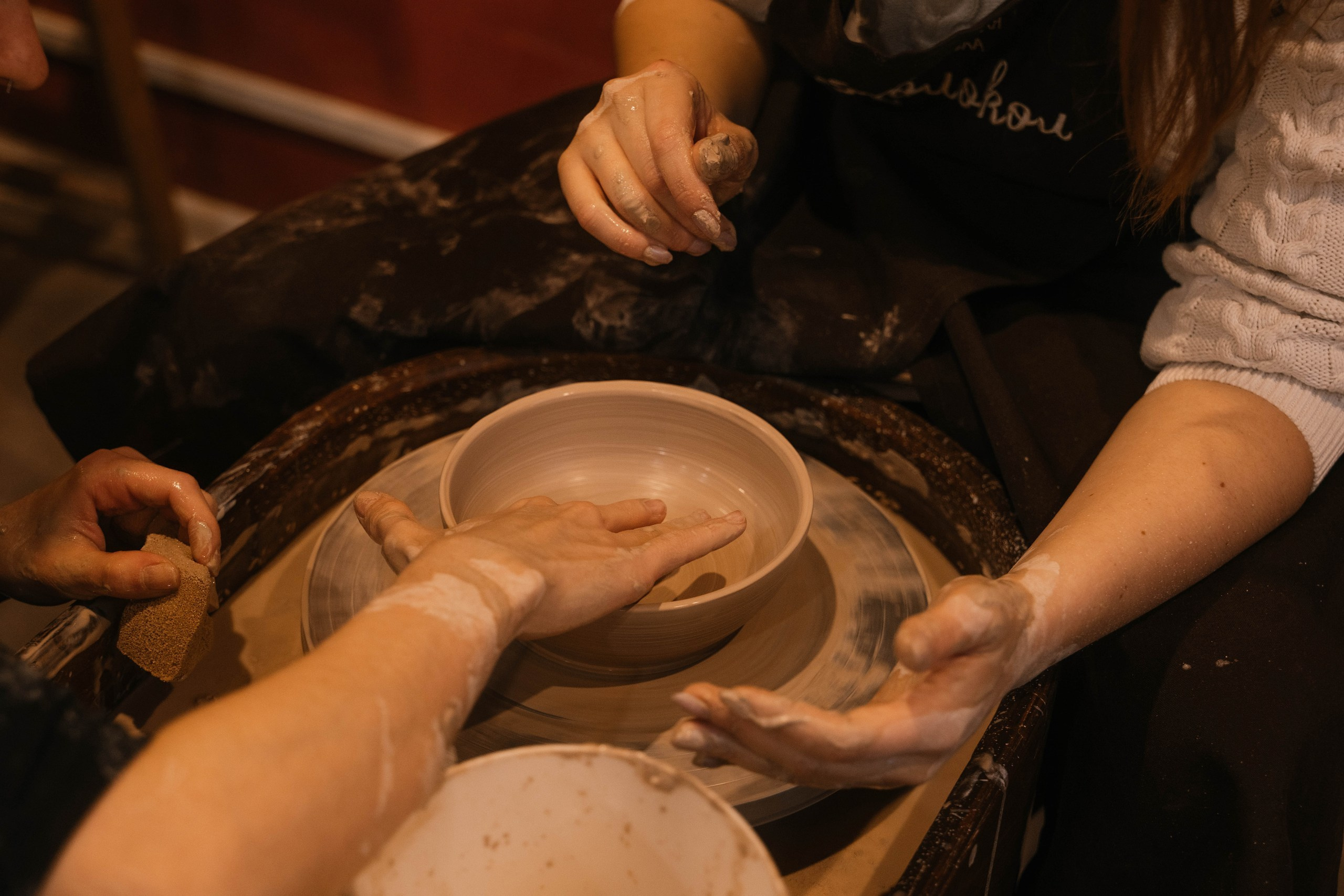 День рождения в гончарной мастерской. Свадебный, семейный фотограф в Рязани Лена Брант