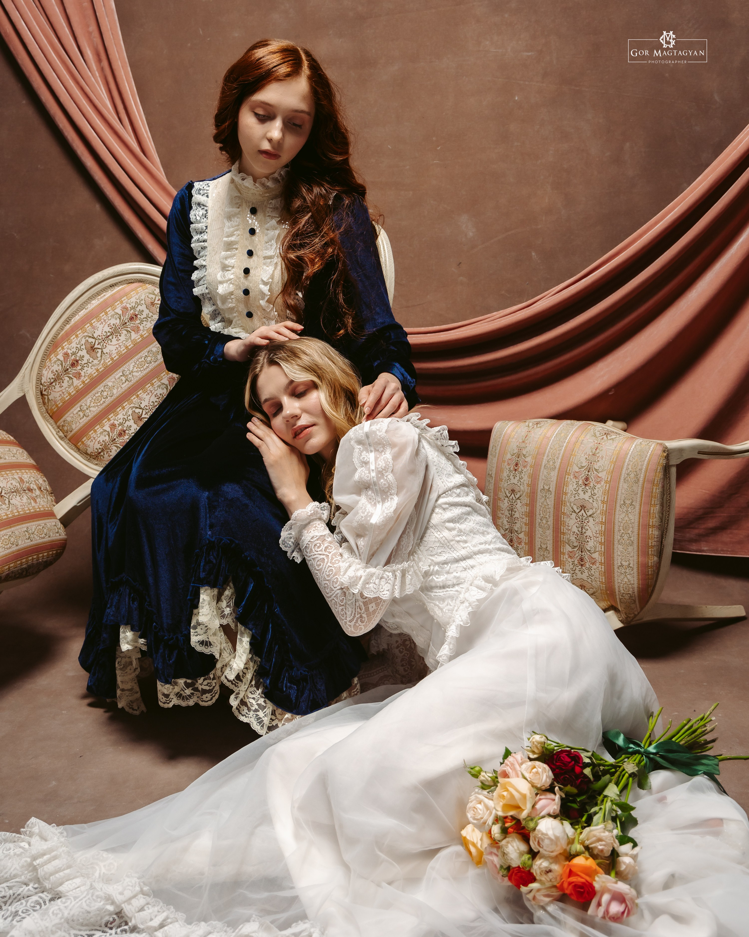 Невеста и сестра. Свадебный Фотограф в Москве Гор Магтагян