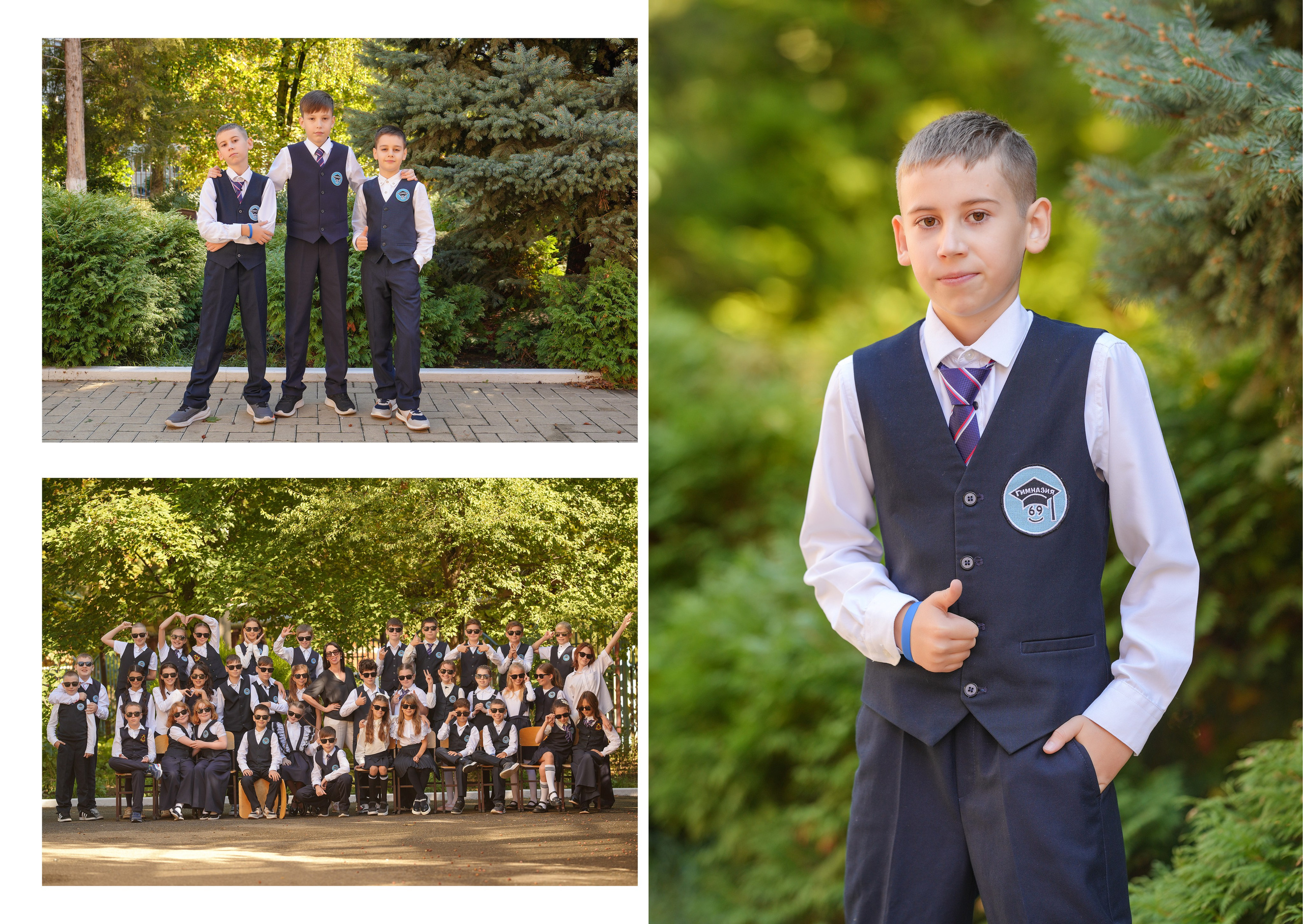 ГИМНАЗИЯ 69 4 Д. Красивый выпускной альбом в Краснодаре
