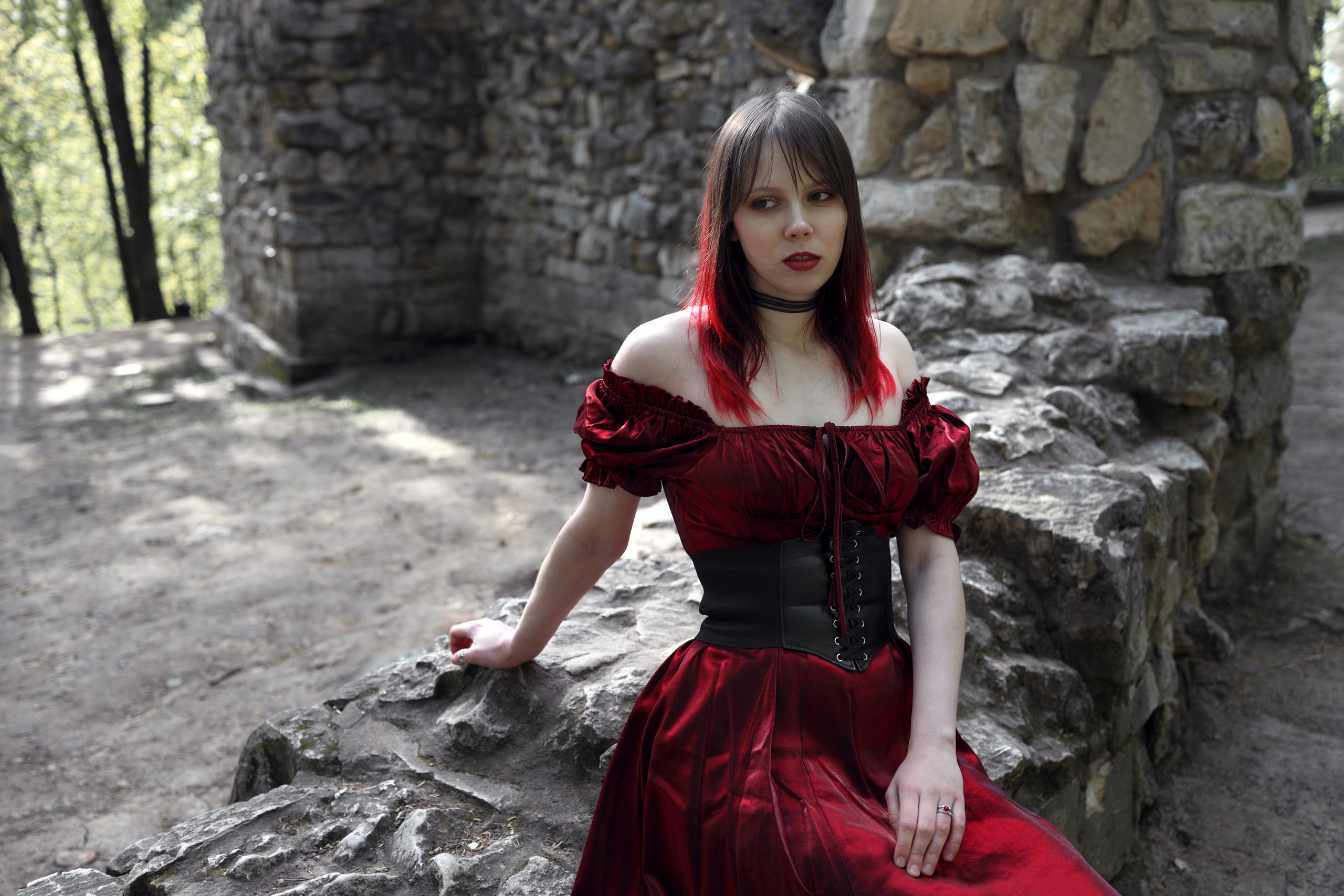 Jungfrau in Rot. Арт-фотограф. Coffelisk