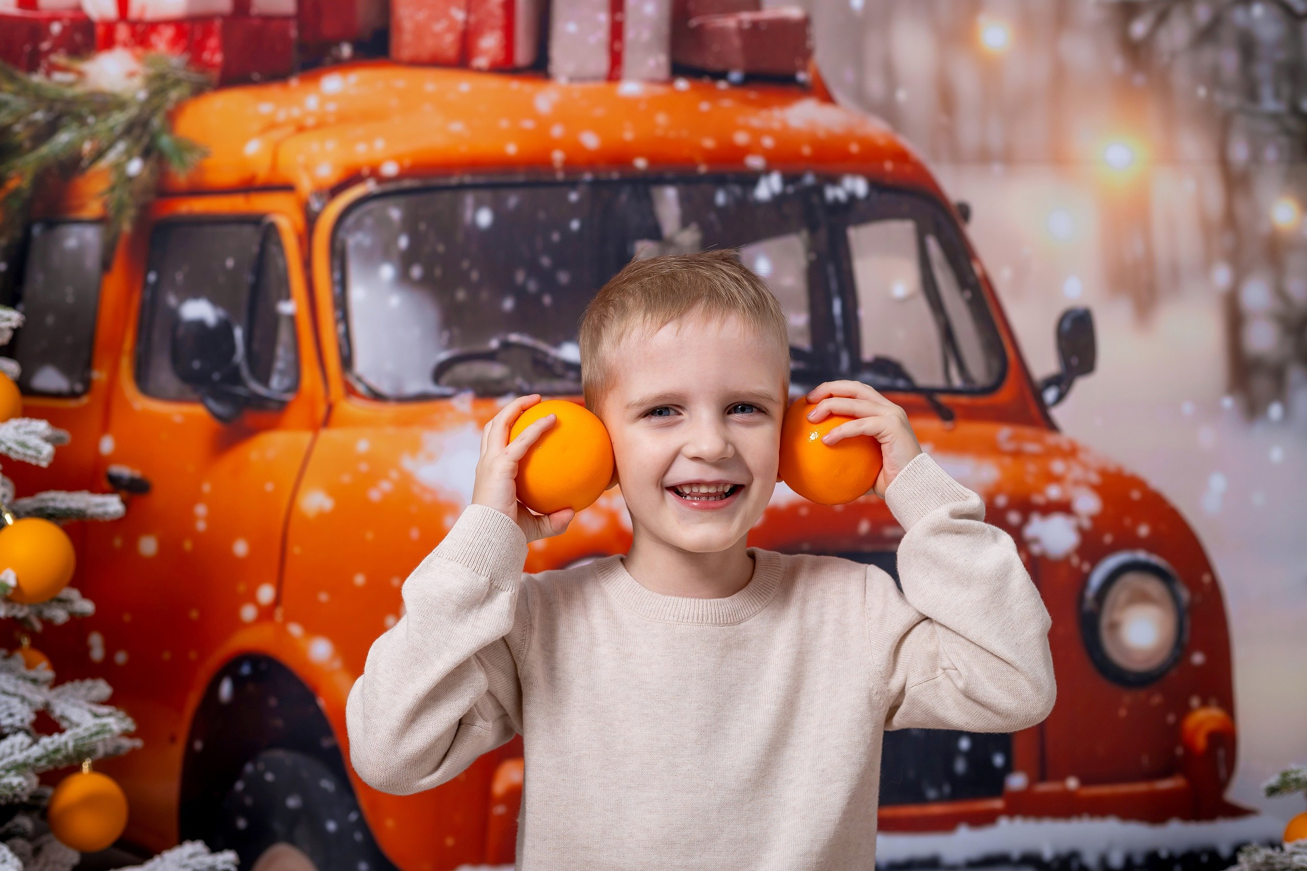 Новогодняя фотосессия. Фотостудия «Олеся». Фотостудия в г. Верхняя Пышма