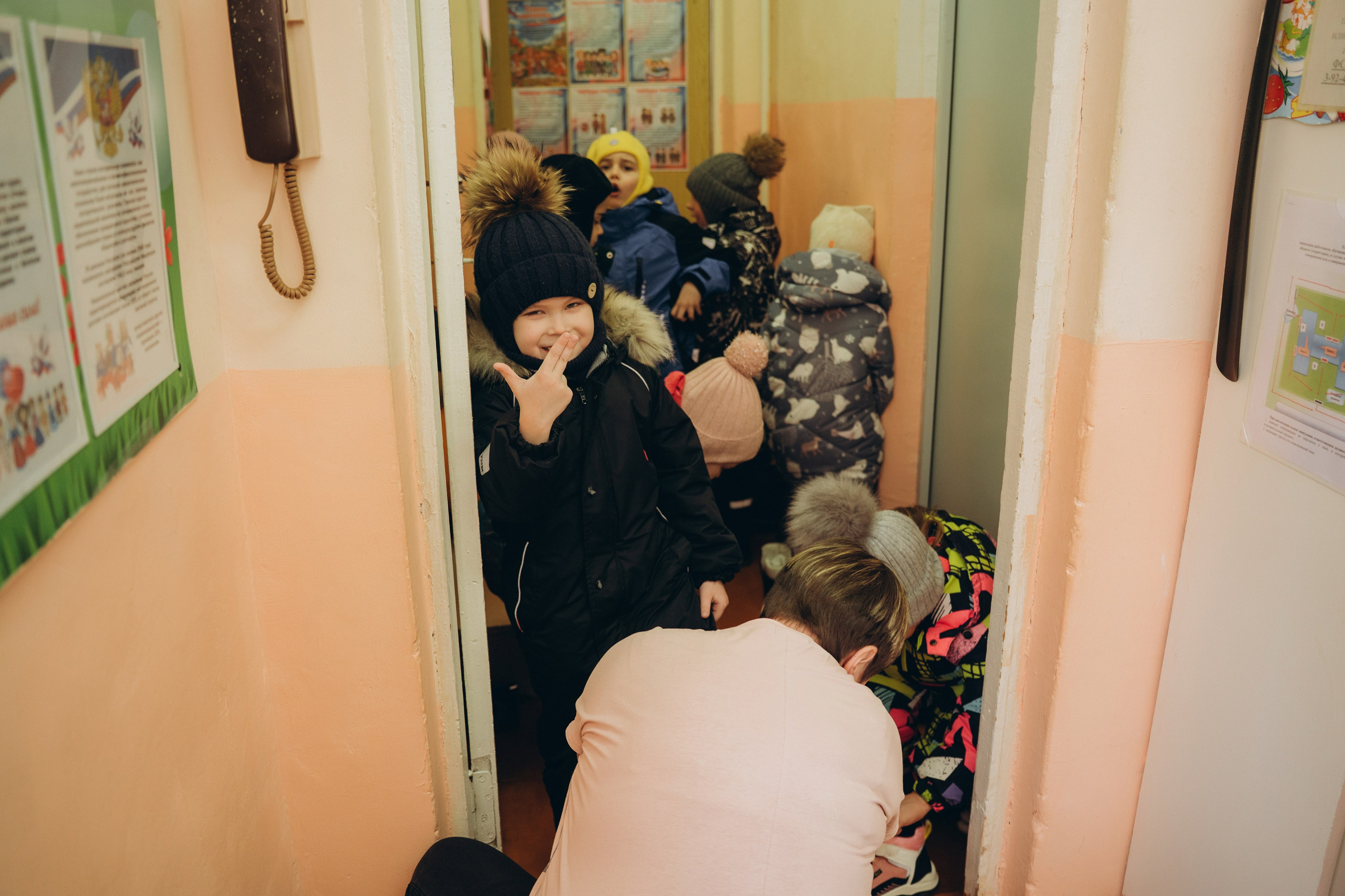 Репортаж в саду. Семейный фотограф • Домашние съемки в Нижнем Новгороде