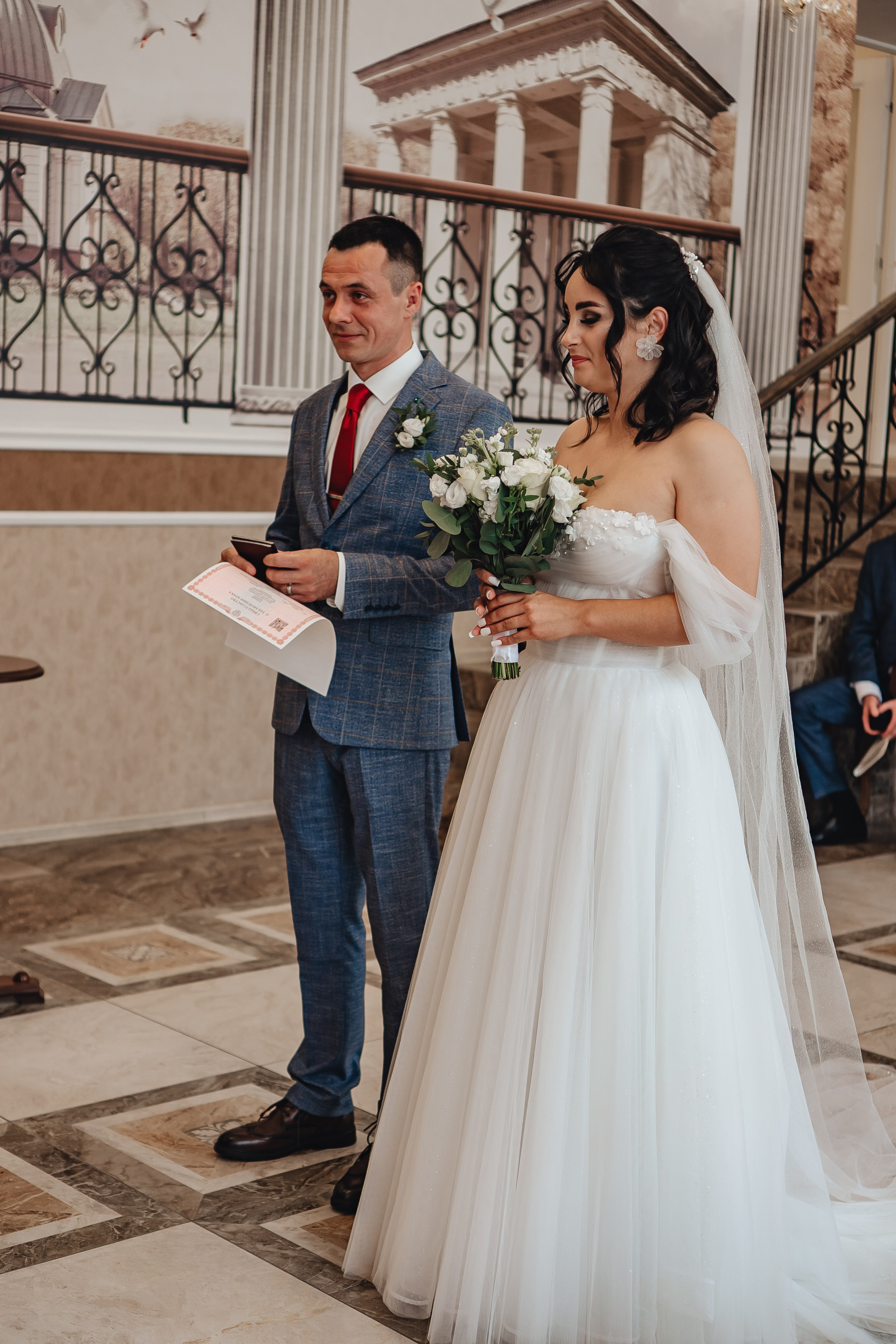 СВАДЕБНАЯ СЬЕМКА В ЗАГСЕ НА МОСКОВСКОМ ПРОСПЕКТЕ. Профессиональный фотограф, Санкт-Петербург — Виктория Богомолова