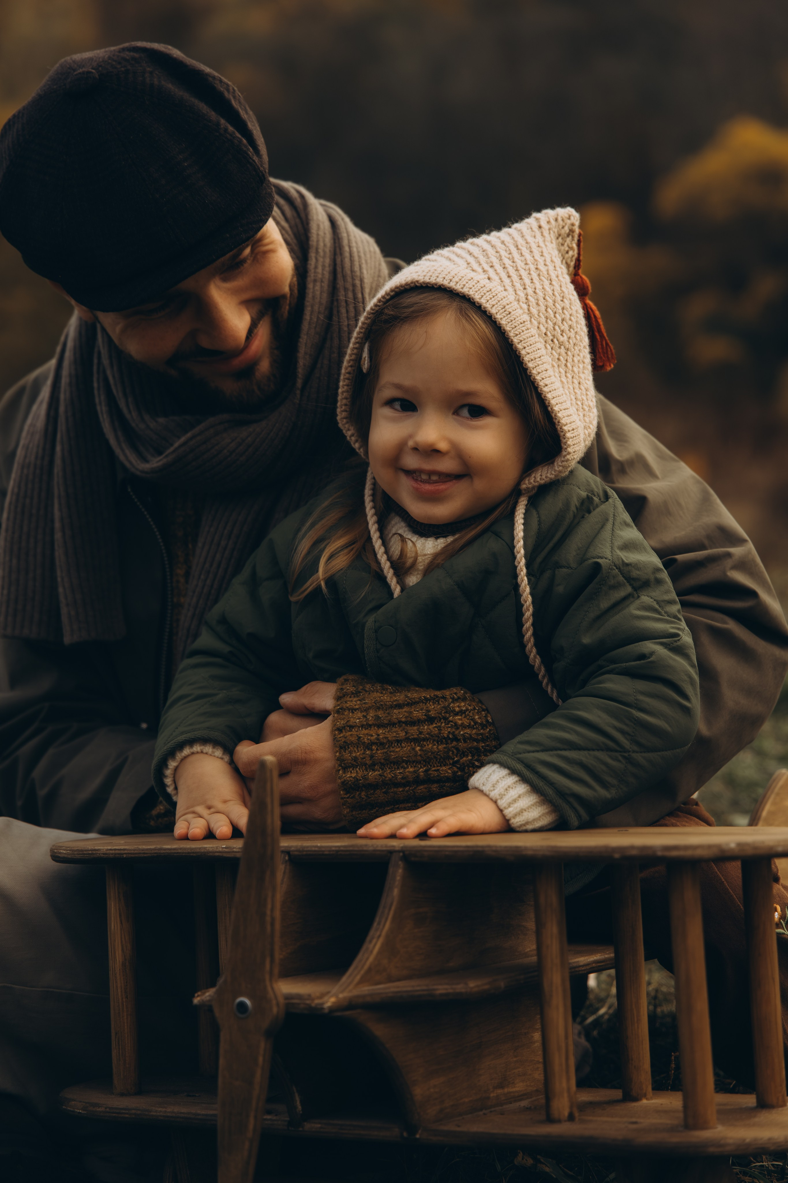 Теплая осенняя история. Семейный фотограф в Москве Лоншакова Кристина