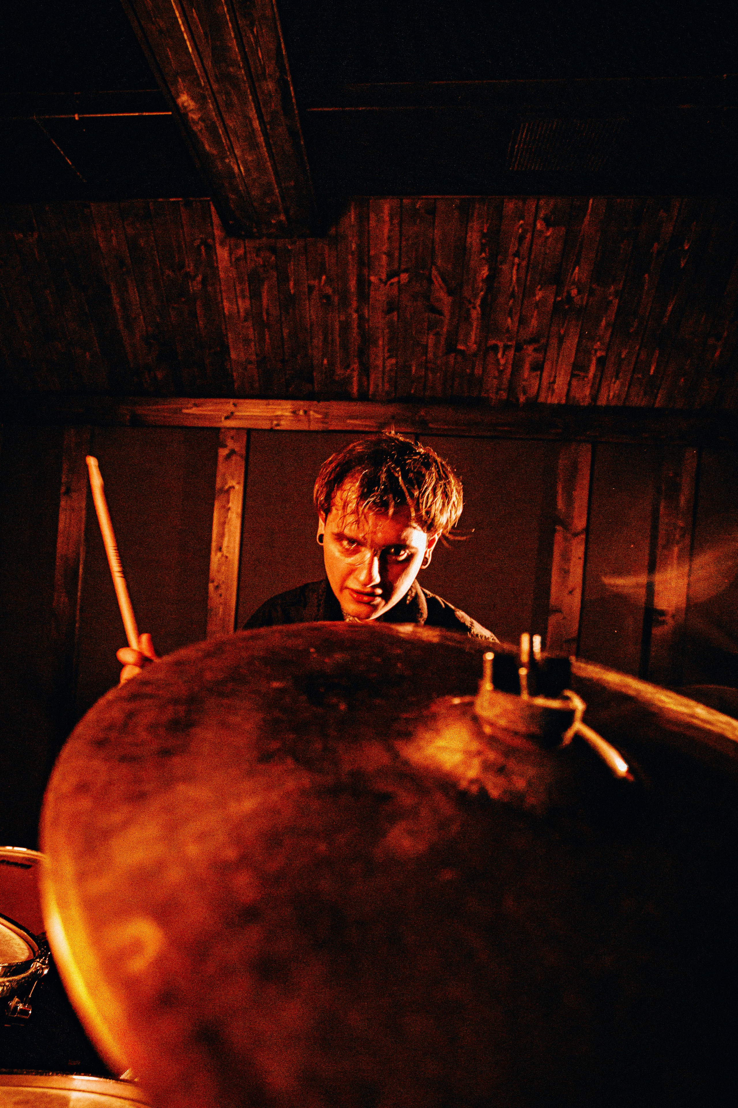 Контент — Барабанщик. Александр Атлес Фотограф