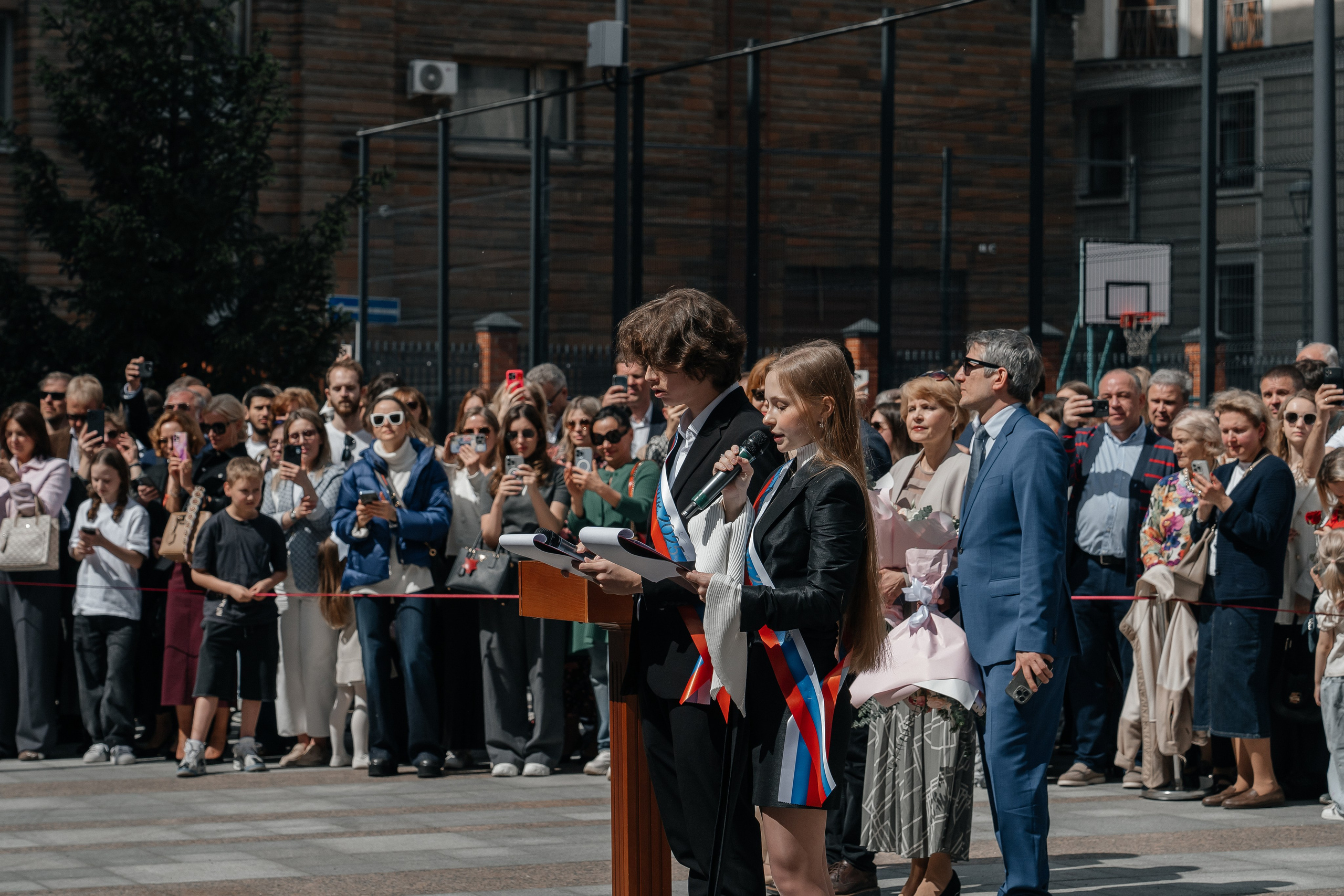 Последний звонок. Наталия Фролова. Фотограф. Москва