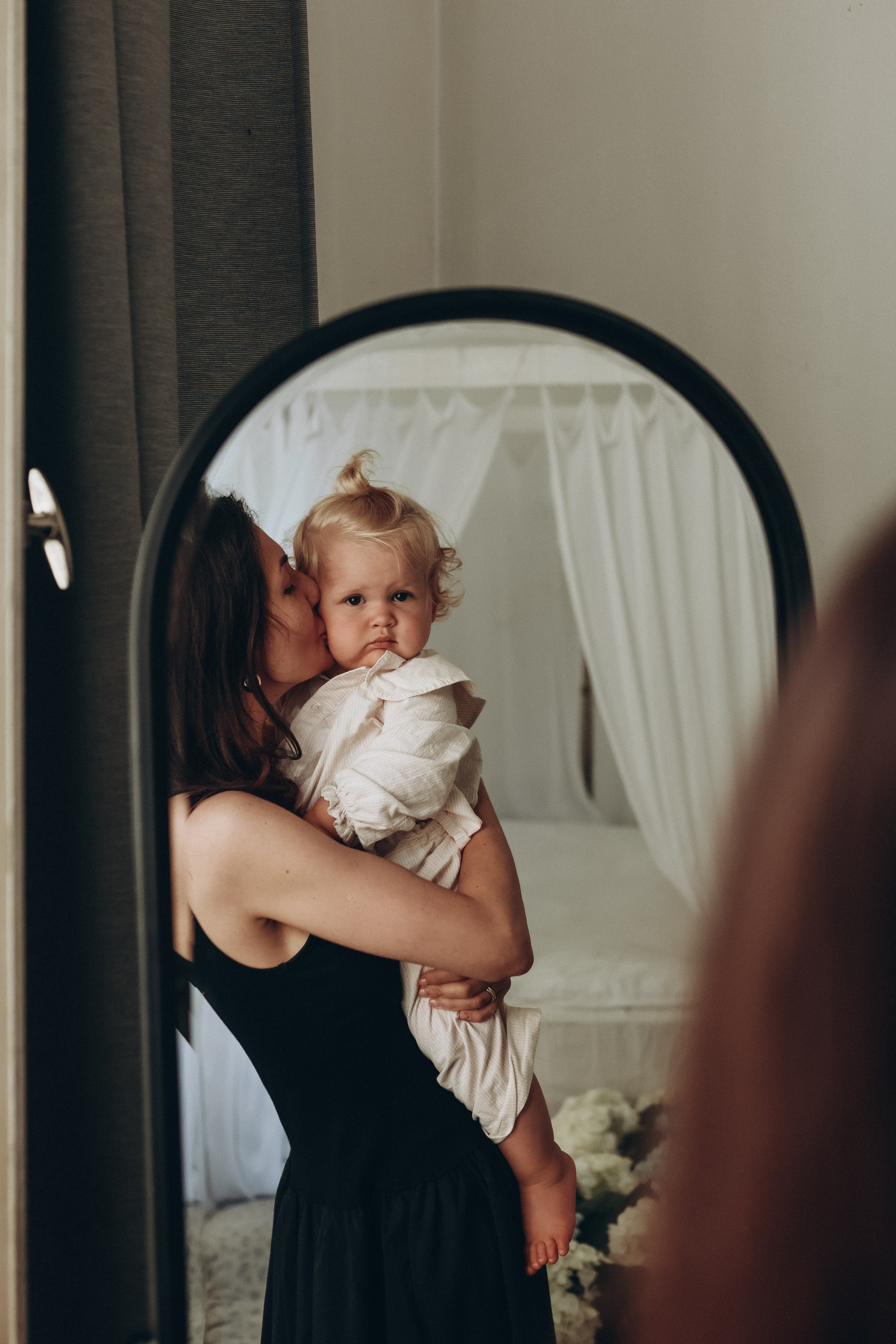 Ева и гортензии. Елена Гореликова фотограф в Москве