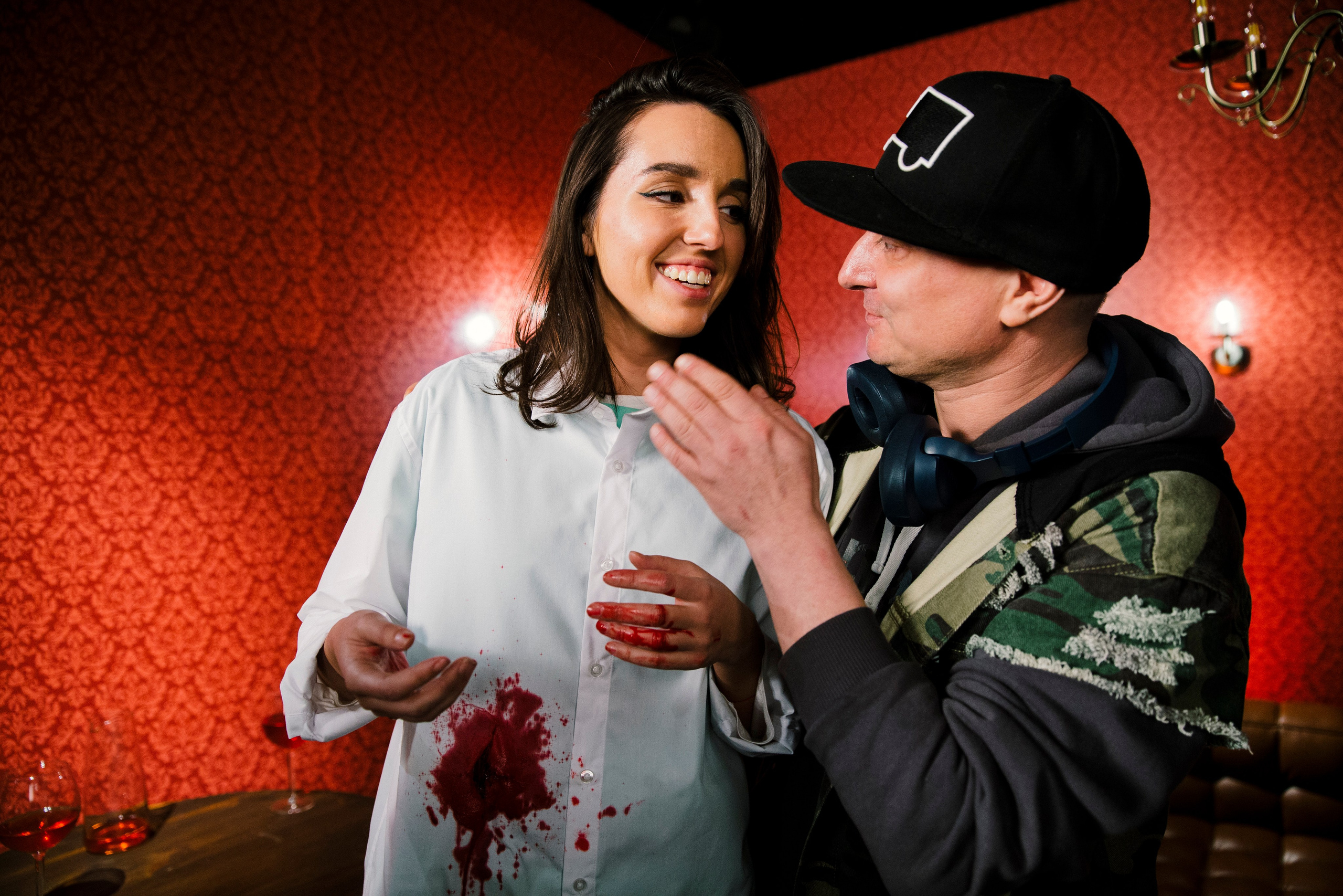 ФК Би-2 & Лиза Громова Мосфильм. Ольга Пилант. АРТ, бэкстейдж, свадебная и семейная фотография, городской портрет, интерьерная фотография