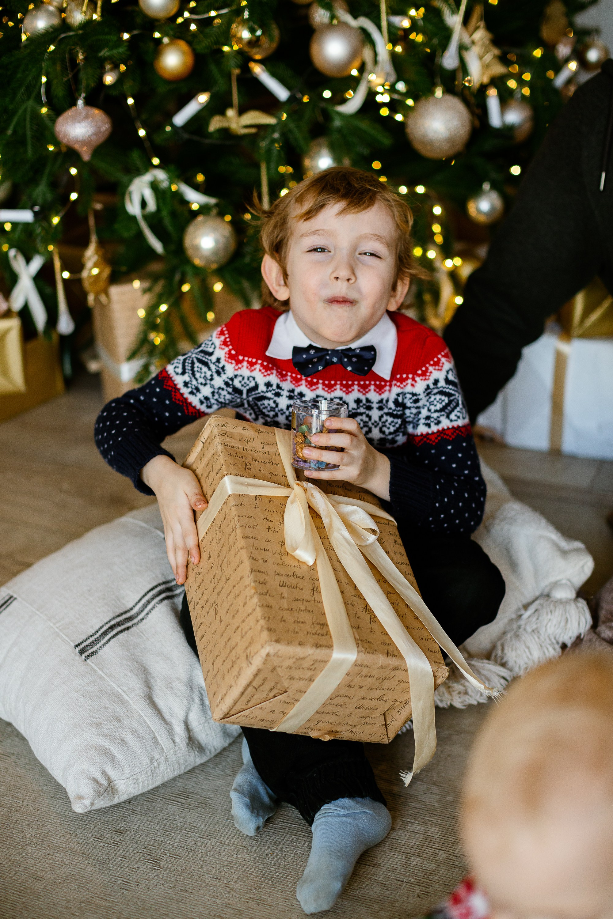 Новогодняя фотосессия в студии