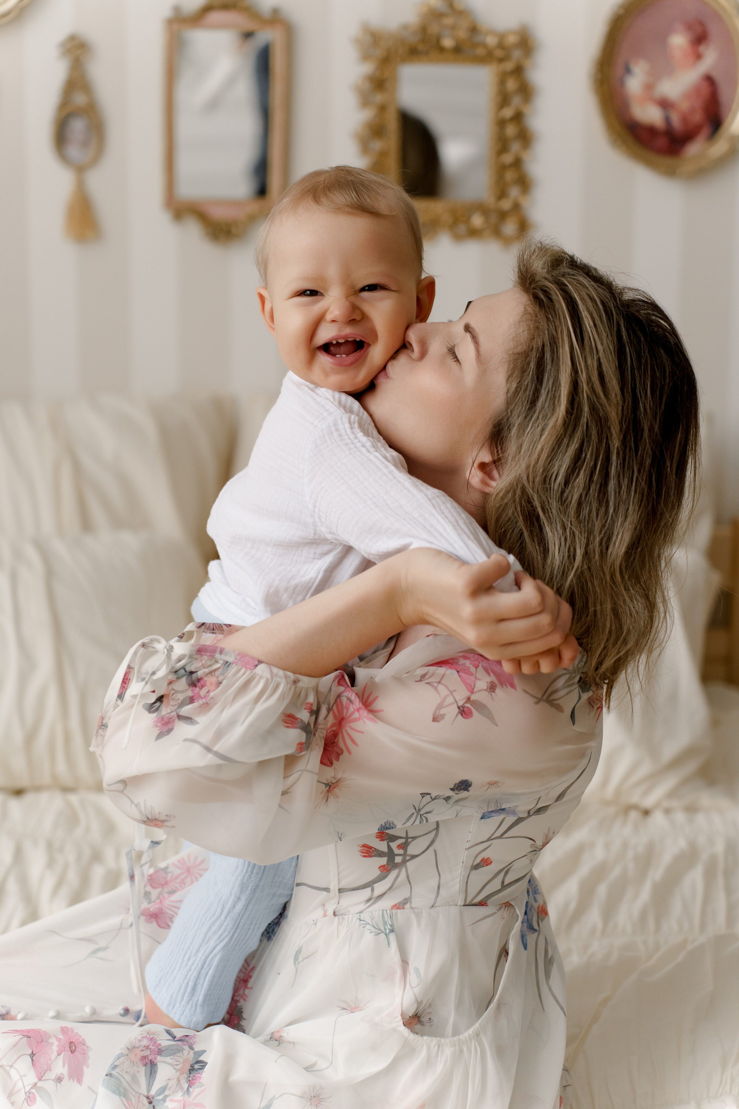 Новогодняя съемка, для семьи Пахомовых, в Астрахани, фотостудия Линза, фотограф Александр Сысоев