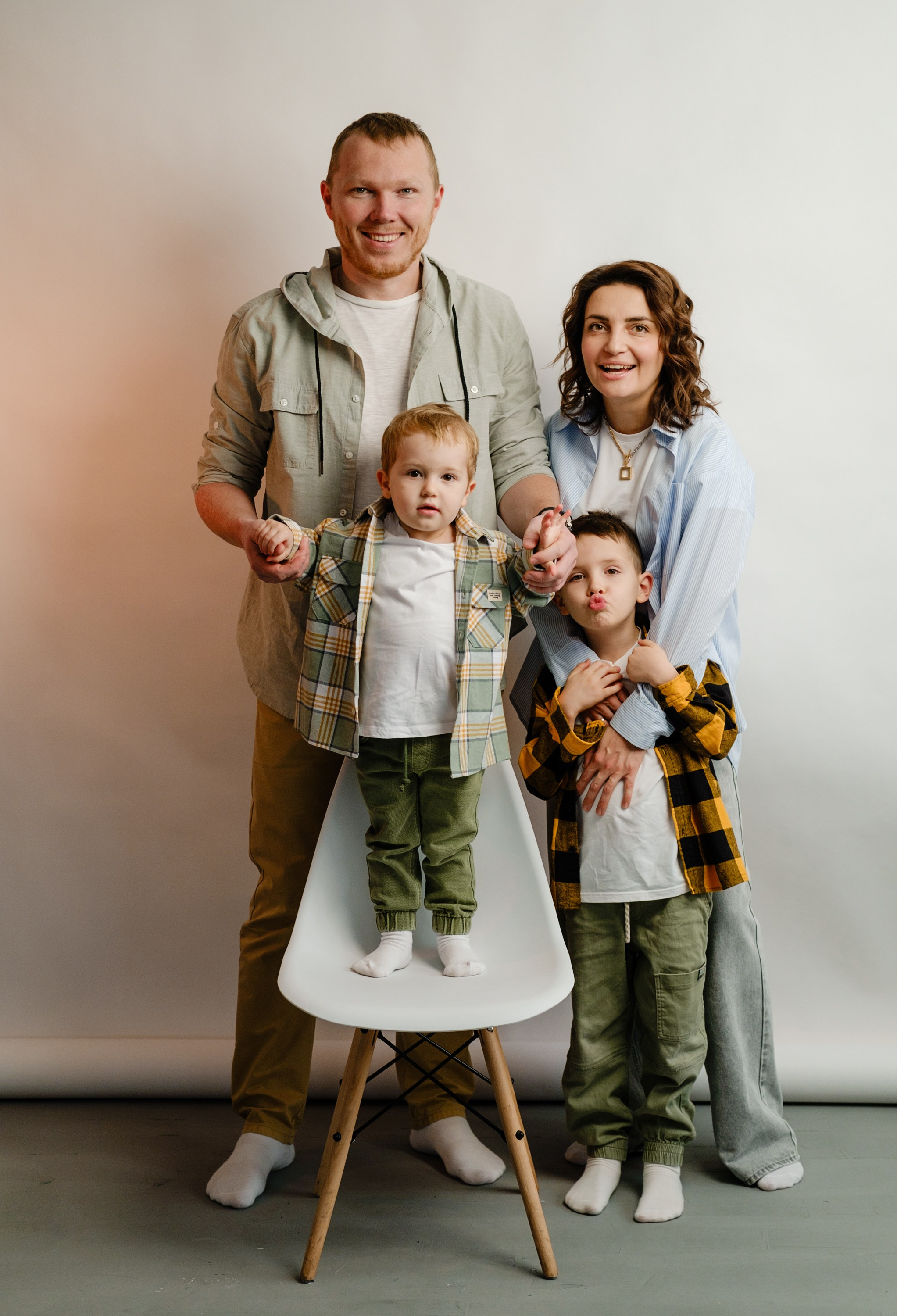 В студии. Фотограф Софья Володкина