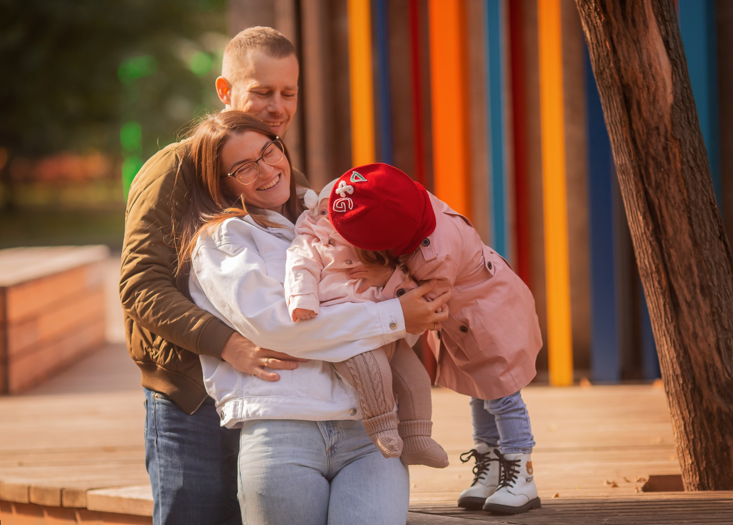 Прогулка в Парке Горького. צלם ואמן ילדים ומשפחה