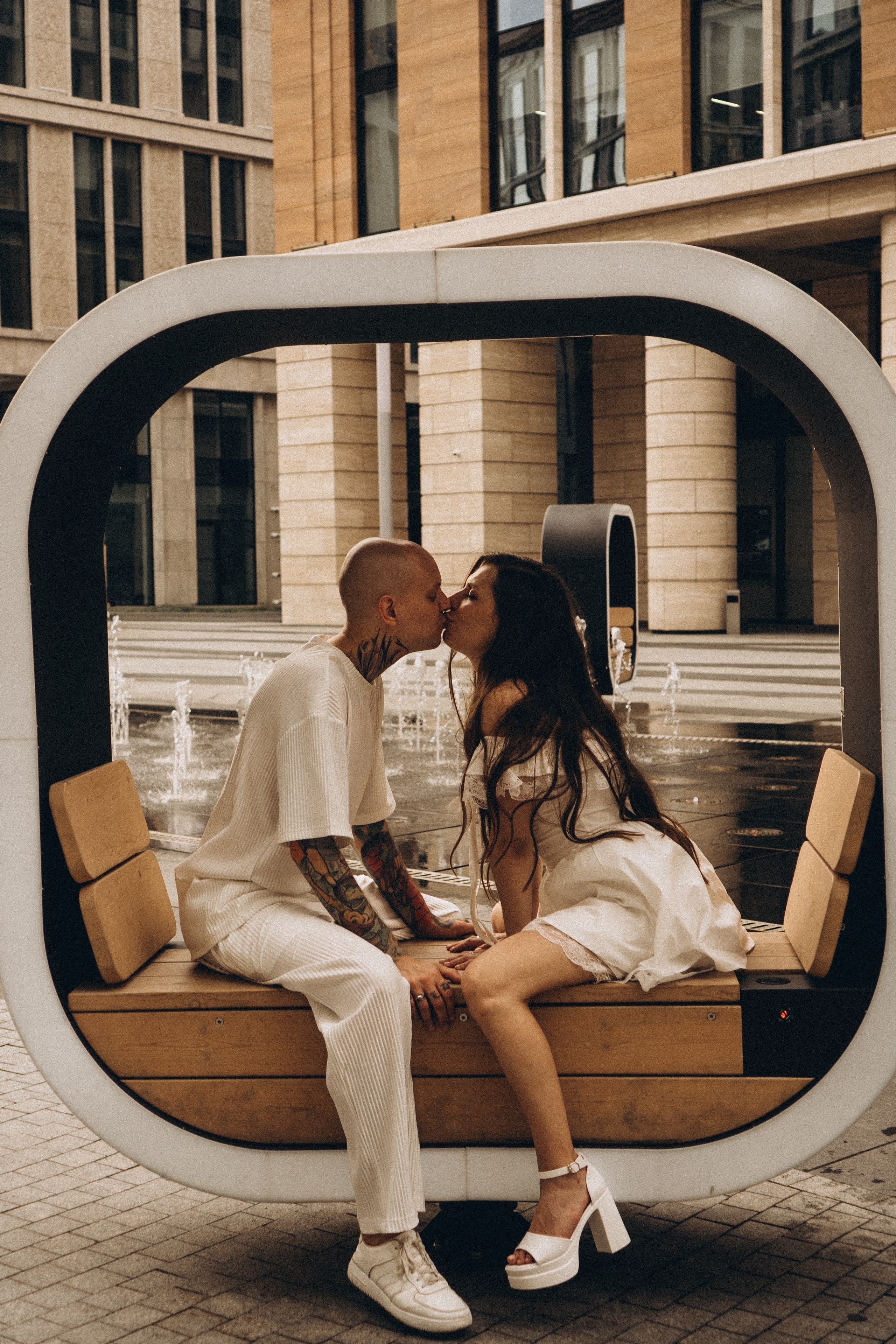 СВАДЕБНАЯ ПРОГУЛКА ПО ТАВРИЧЕСКОМУ САДУ И НЕВСКОЙ РАТУШЕ. Профессиональный фотограф, Санкт-Петербург — Виктория Богомолова