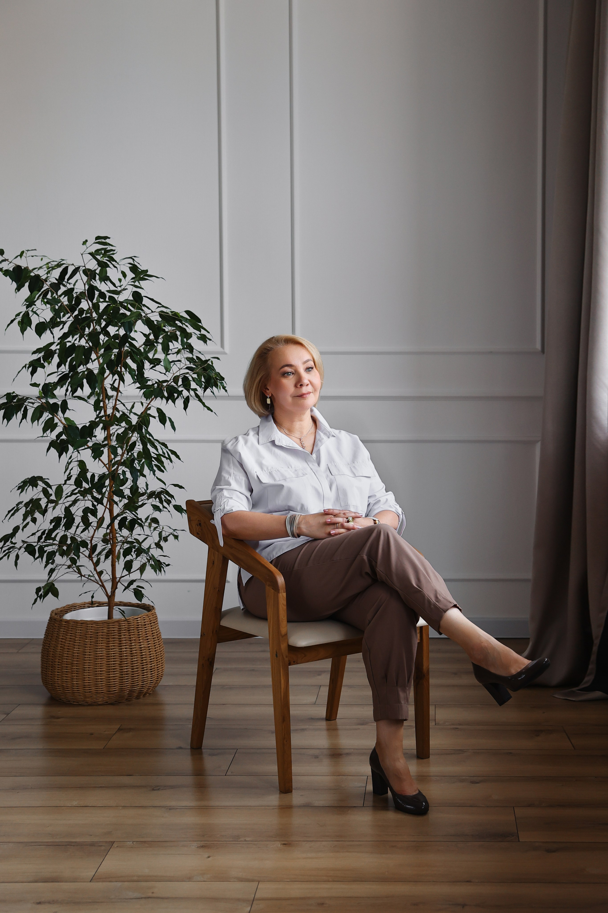 Женский деловой портрет. Марина Соколова. Контентный и семейный фотограф г. Красноярск