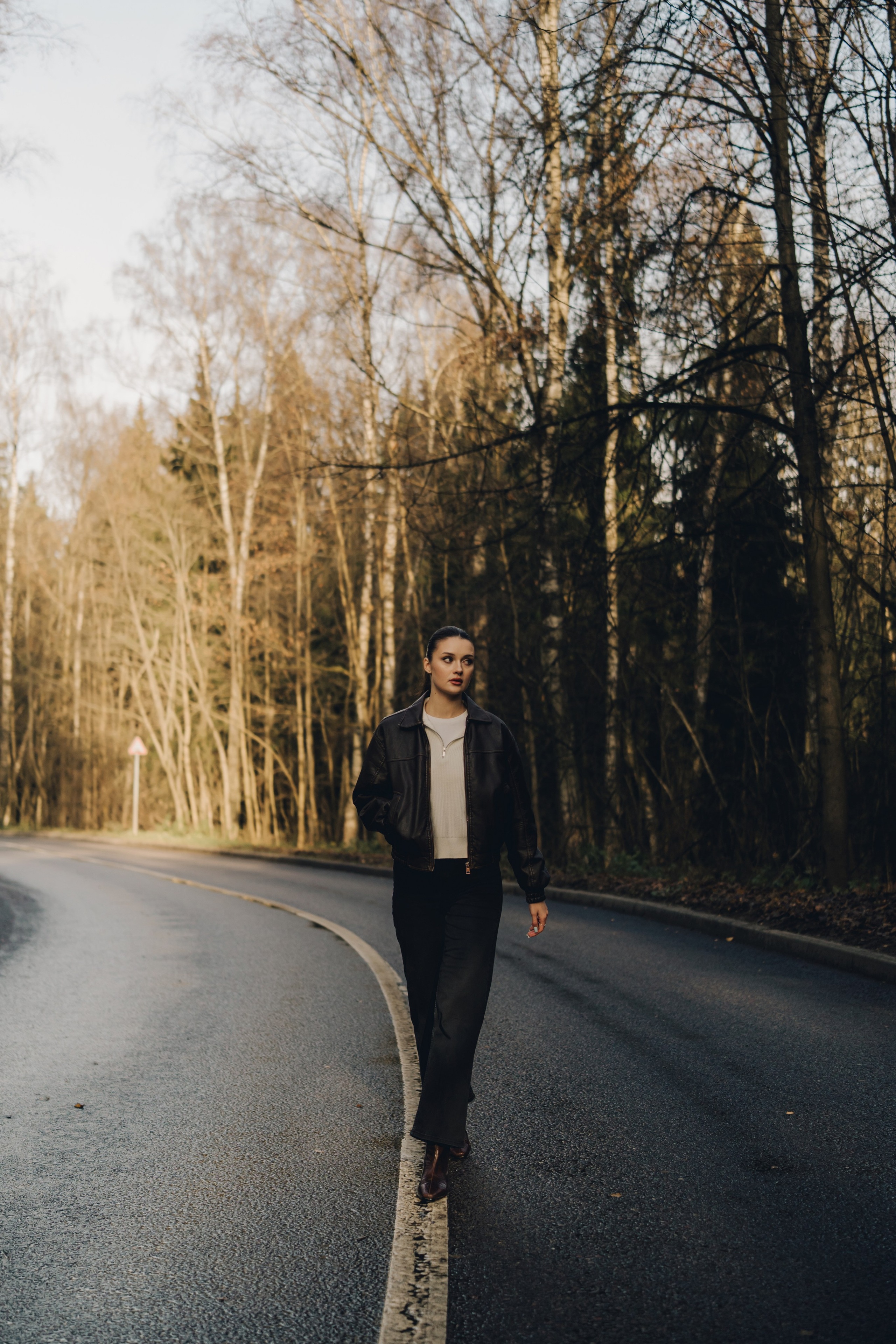 Анастасия | осенняя фотосессия в лесу. Портретный фотограф Москва