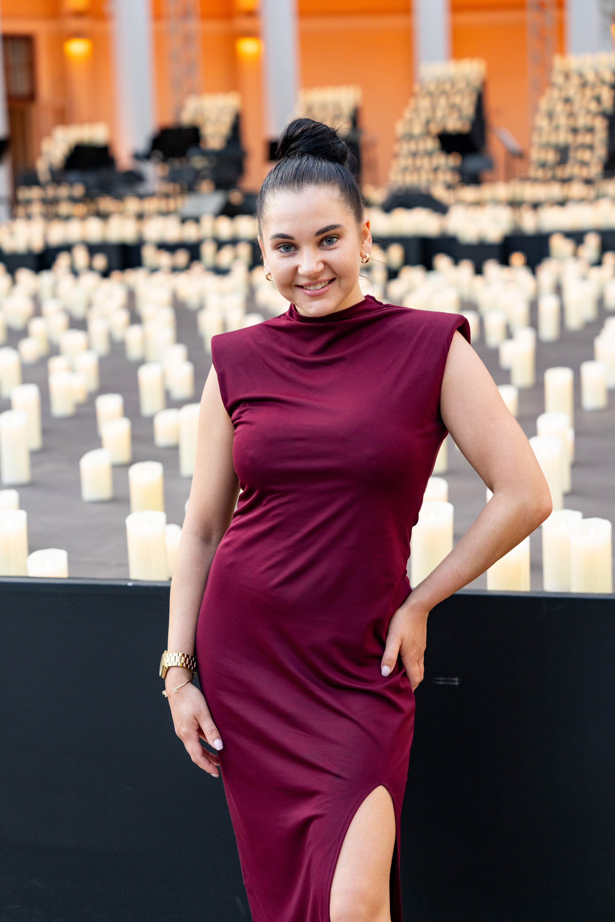 Симфонический оркестр Lumisfera при свечах. Фотограф Никита Комаров