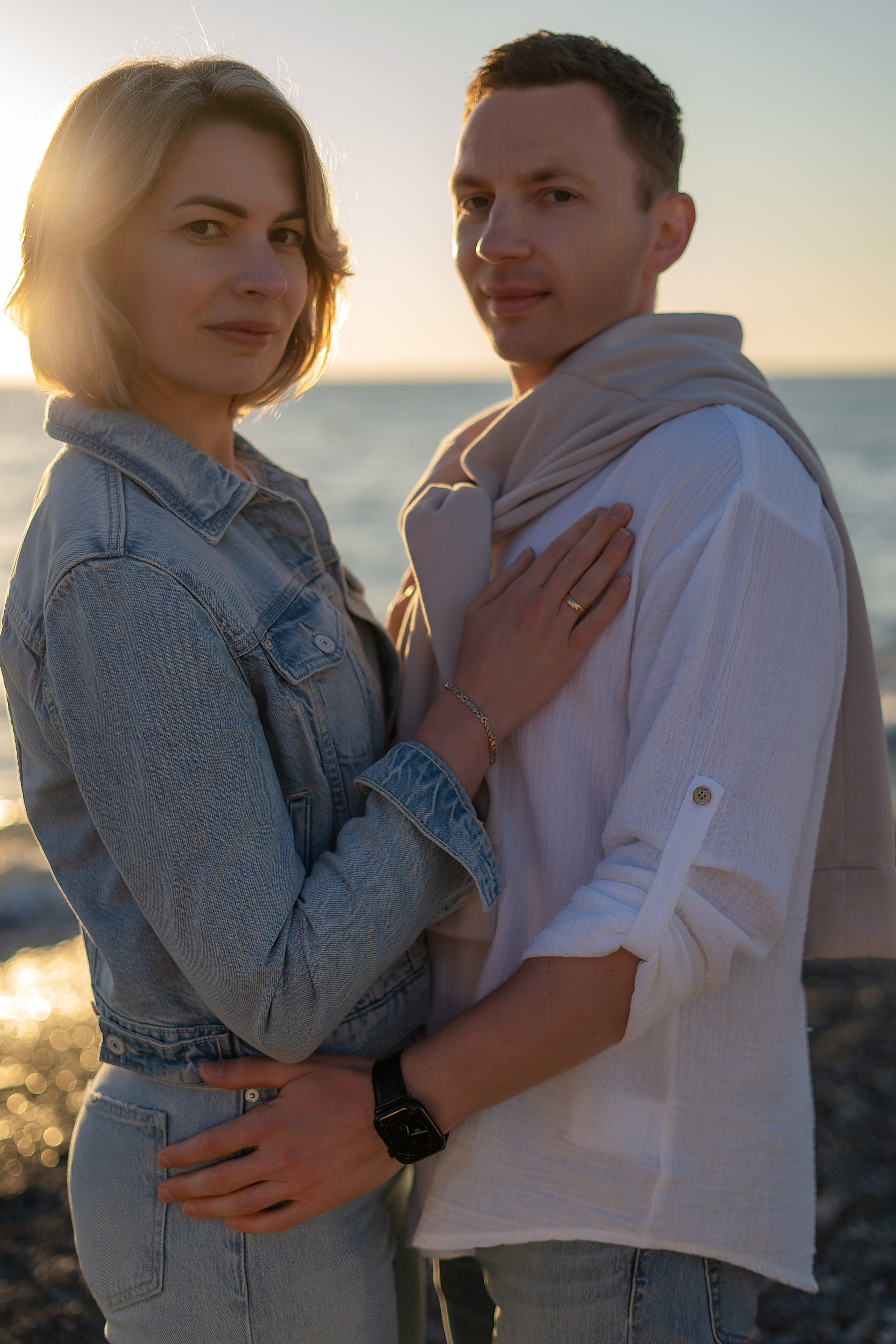 Семейная фотосессия на берегу моря. Профессиональный Фотограф в Сочи Марина Ситкина