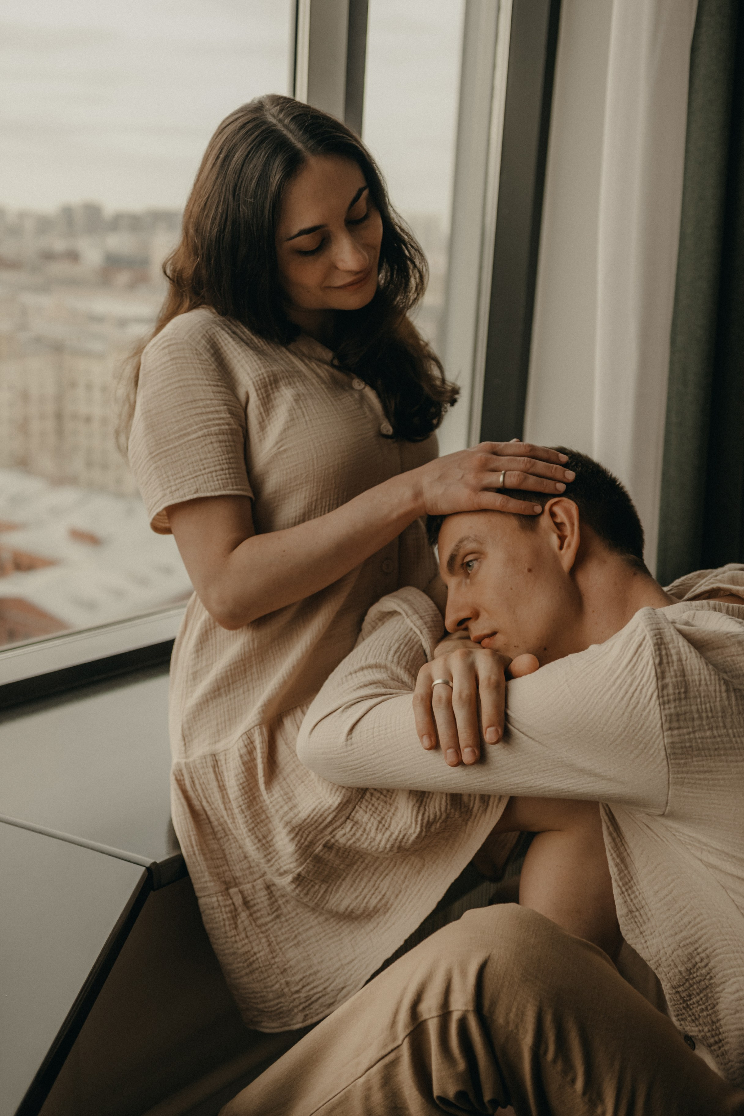 Номер на двоих. Гаврилова Настя семейный фотограф lifestyle в Москве