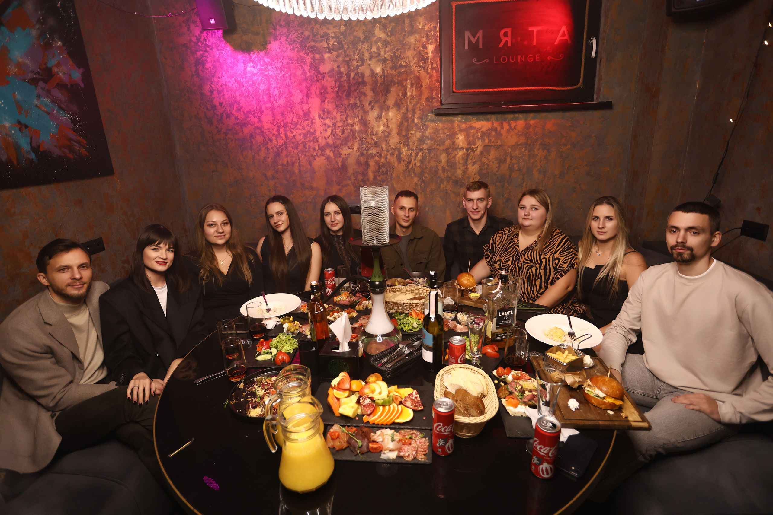 New Year 21-12-24. Мята Спортивная — Кальянная, караоке, бар в Минске