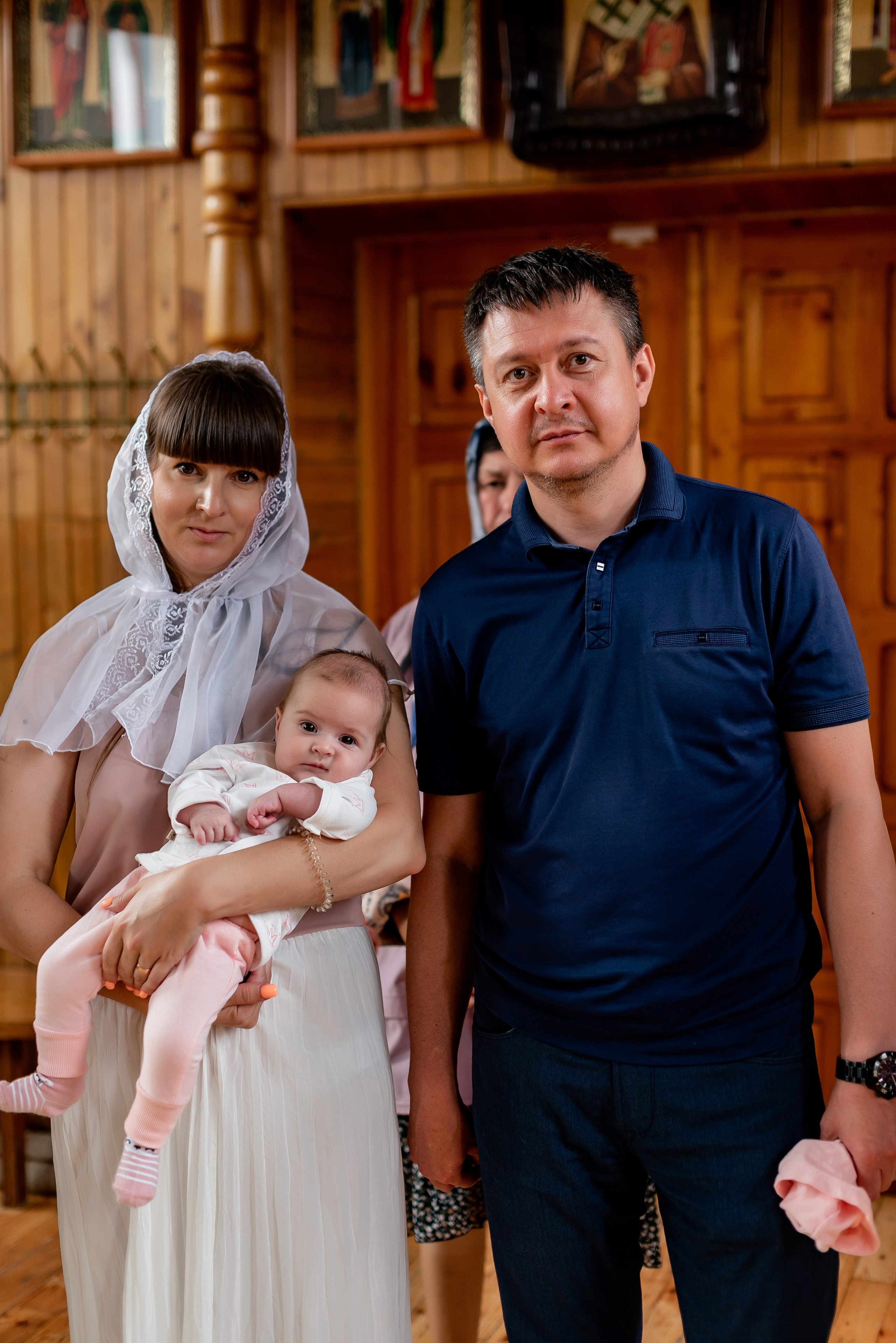 Крещение Ксении. Фотограф Татьяна Иванчикова