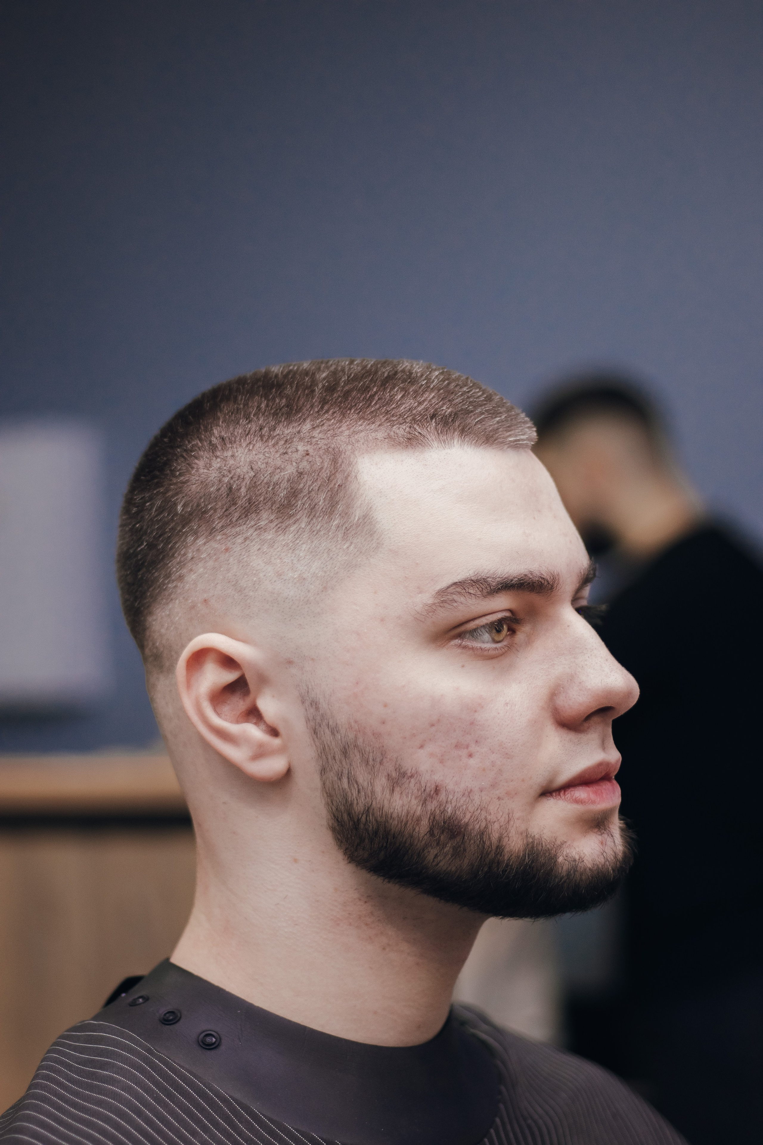 Barbershop Dad. Content shooting. KRIS KRUPINNIKOVA