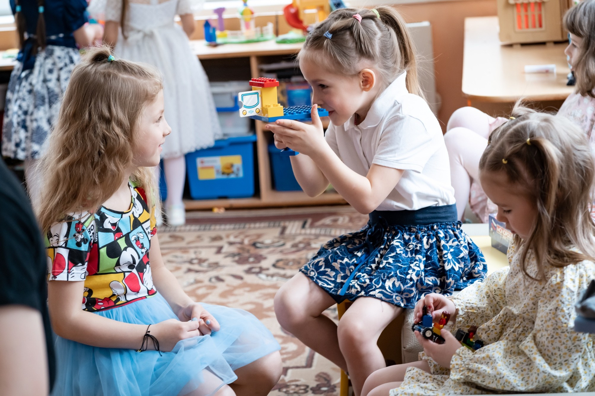 Детский садик. Семейный фотограф Варвара Сорока в городе Москве
