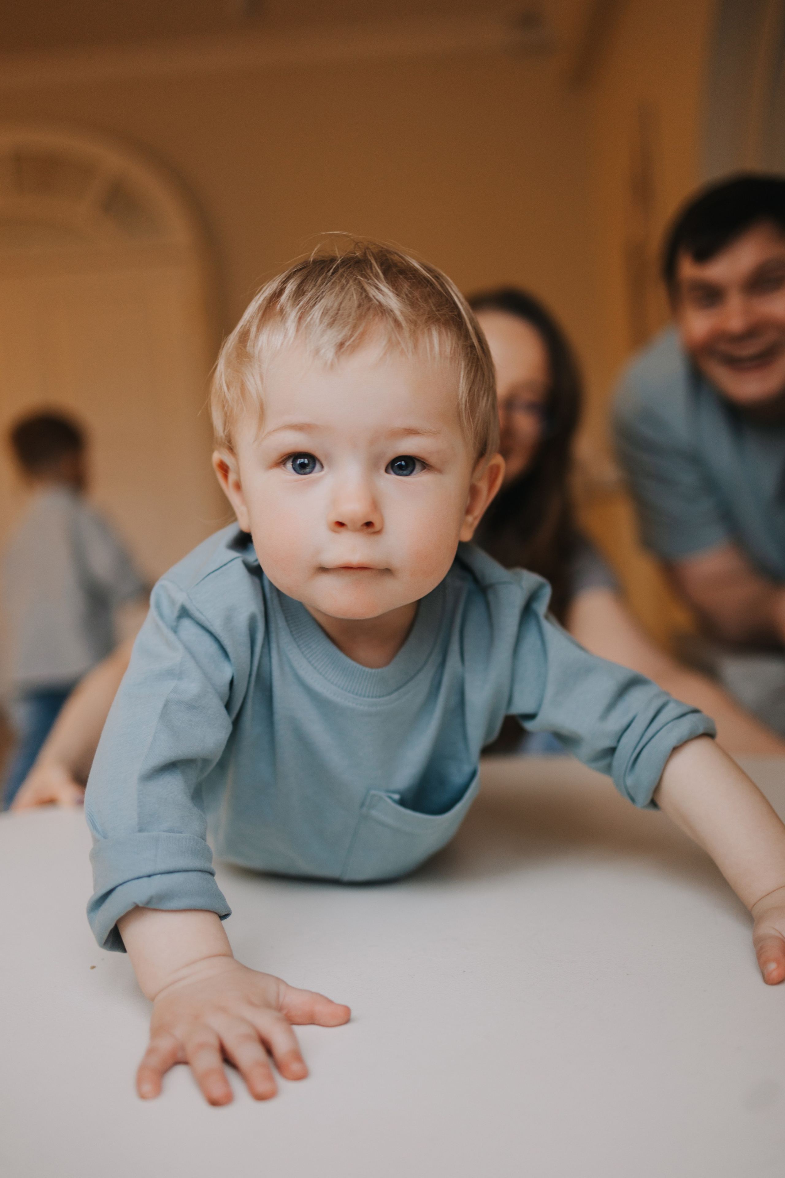 Большая семья. Домашняя фотосессия