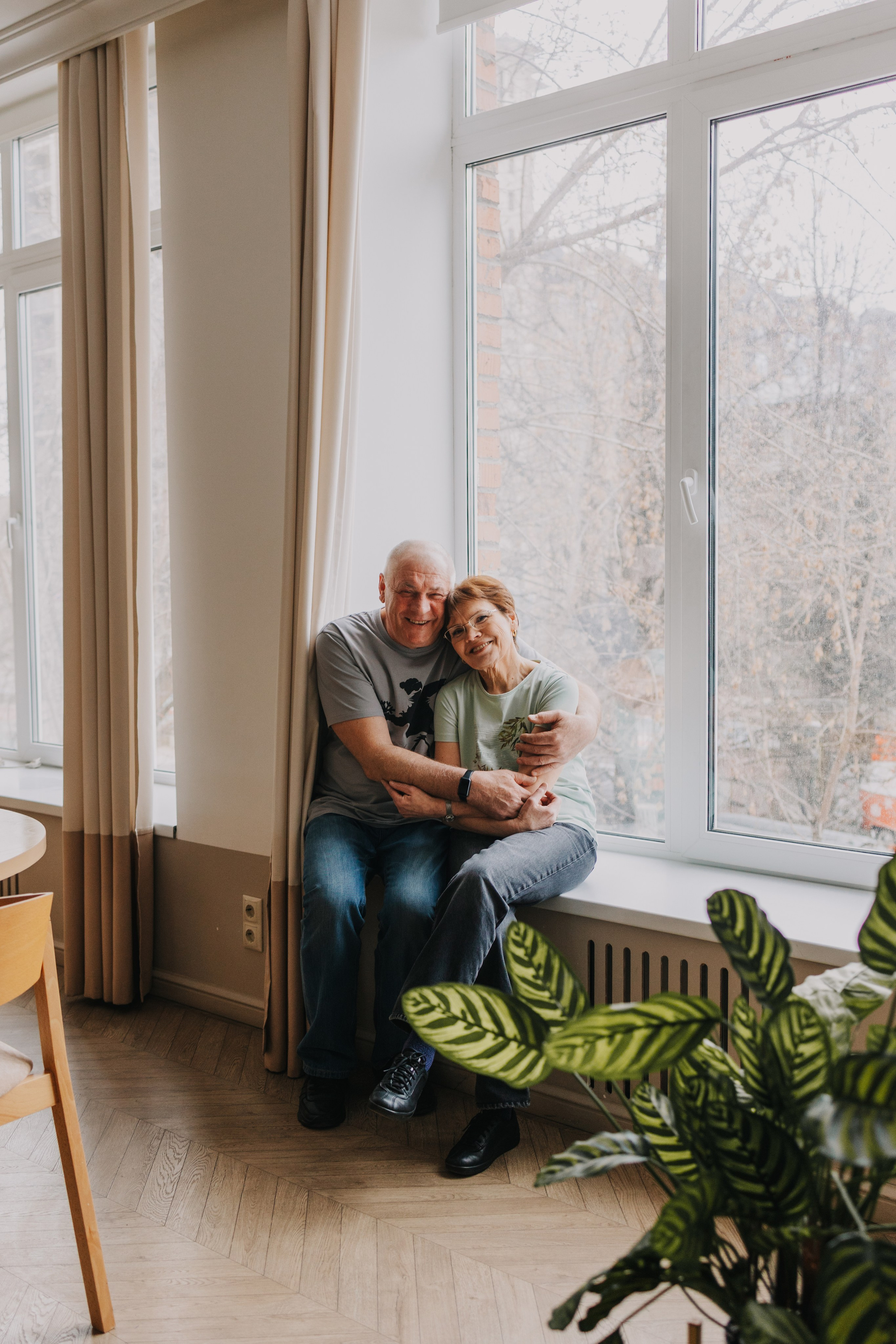 Большая семья. Домашняя фотосессия