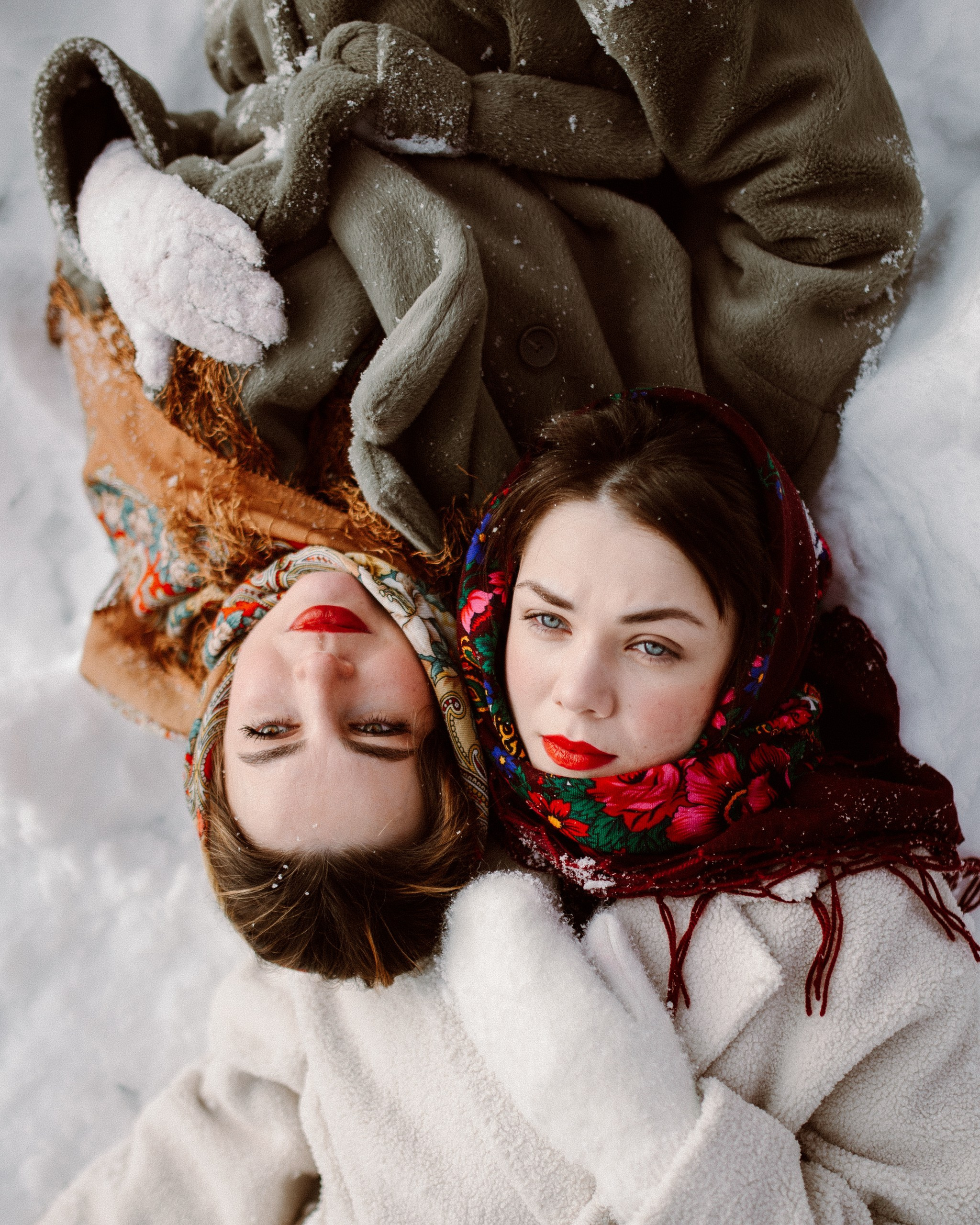 Сёстры. Масленица. Анастасия Турсунова арт-фотограф в Москве