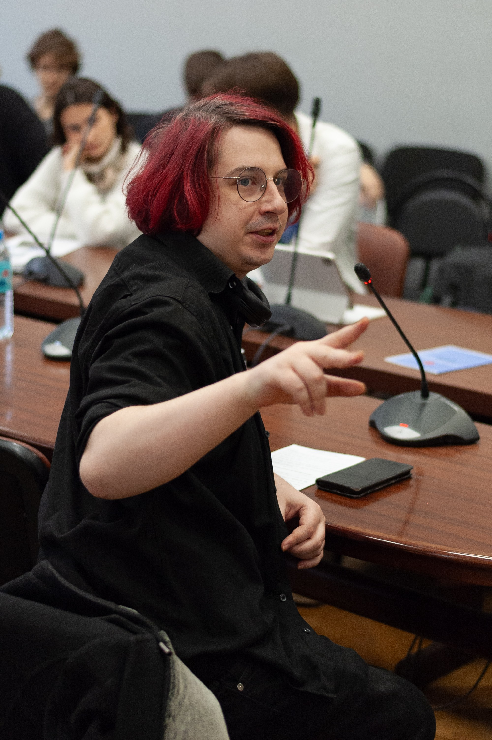 Научная конференция. Ларичев Алексей — индивидуальный и репортажный фотограф Москва