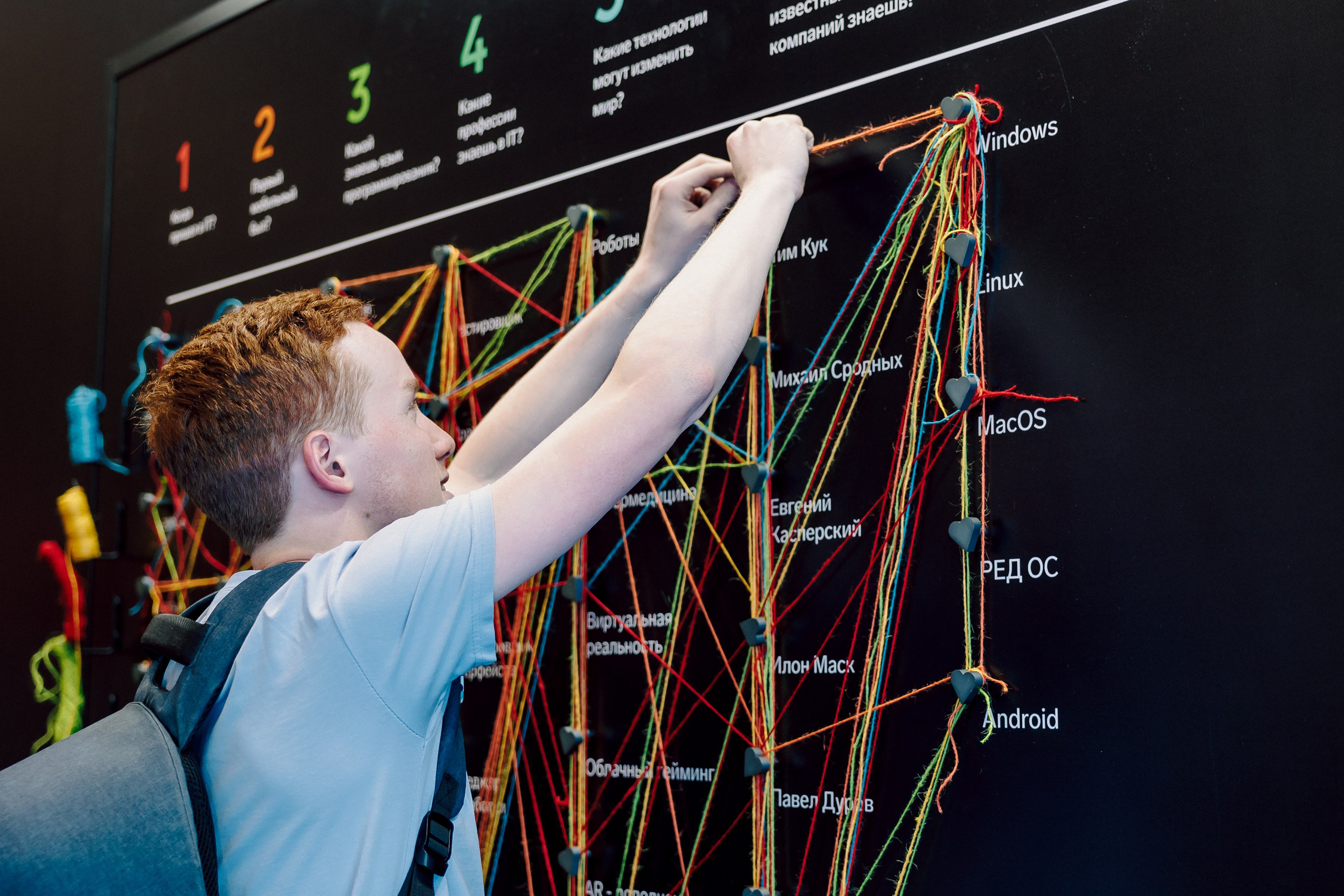 СКБ Контур — Форум будущего — Стенд. Лёшка Варзегов — фотограф