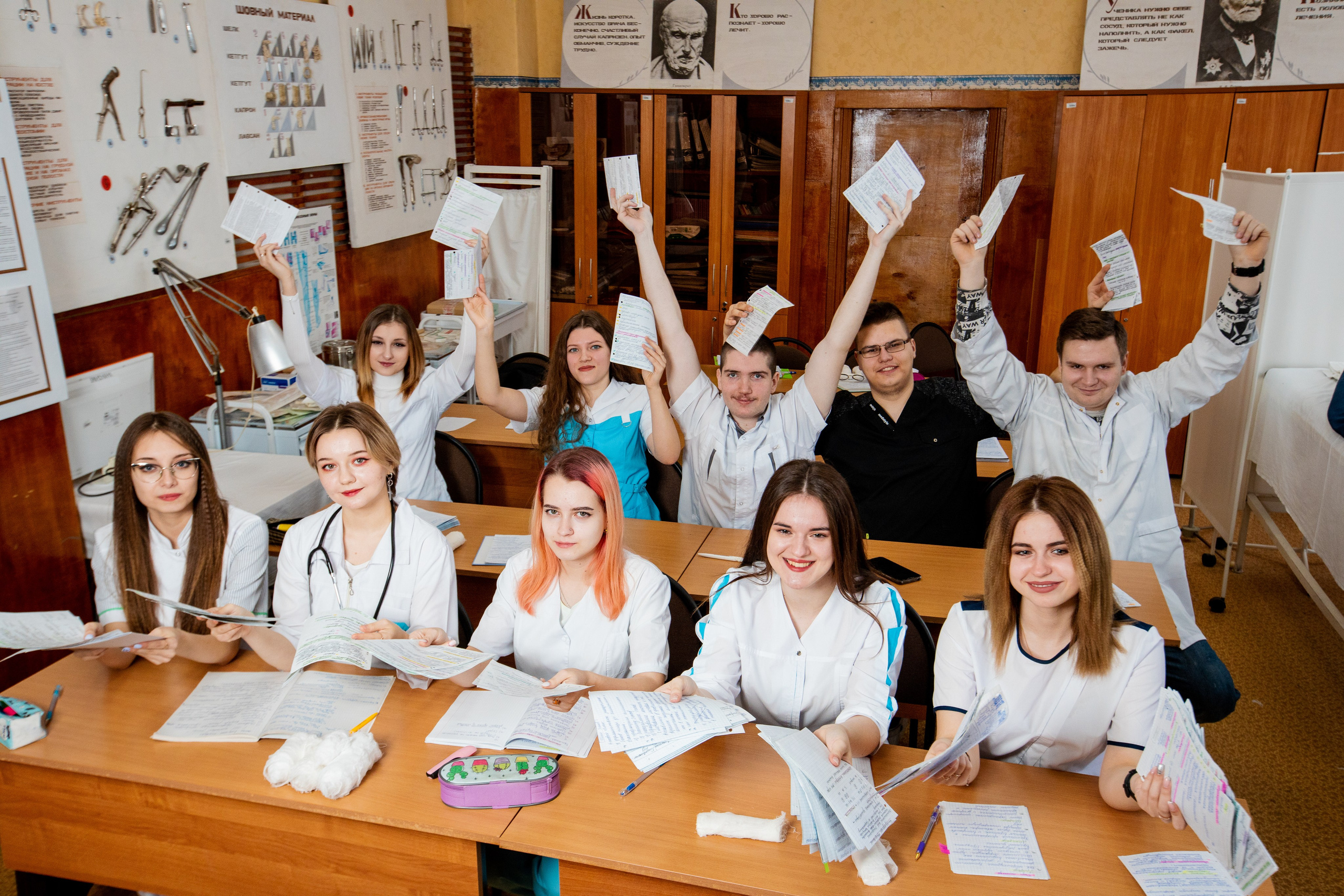 Фотосессия для выпускников колледжа. Выпускные альбомы в Серпухове