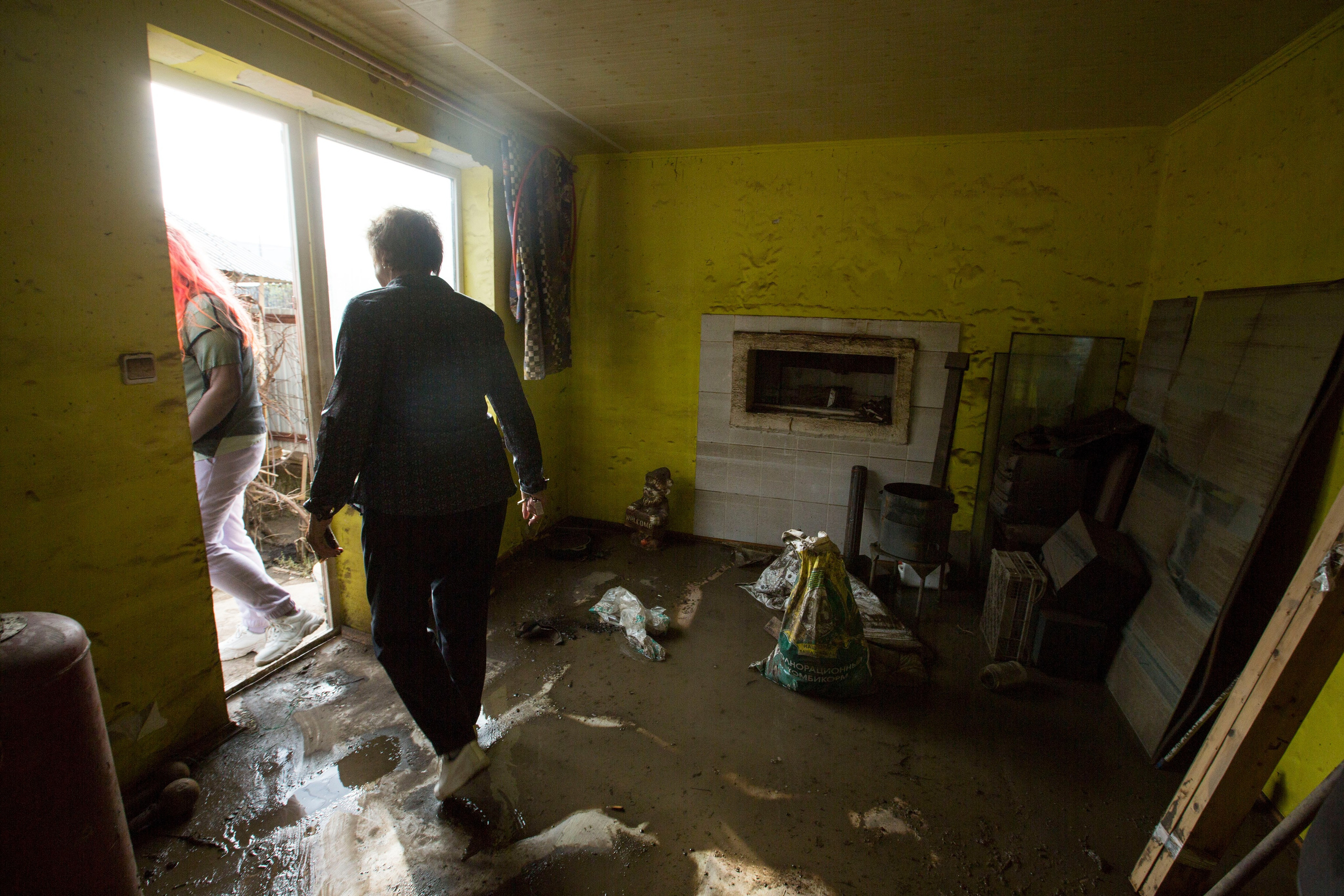 Наводнение в Оренбургской области. Фотограф Анна Барне